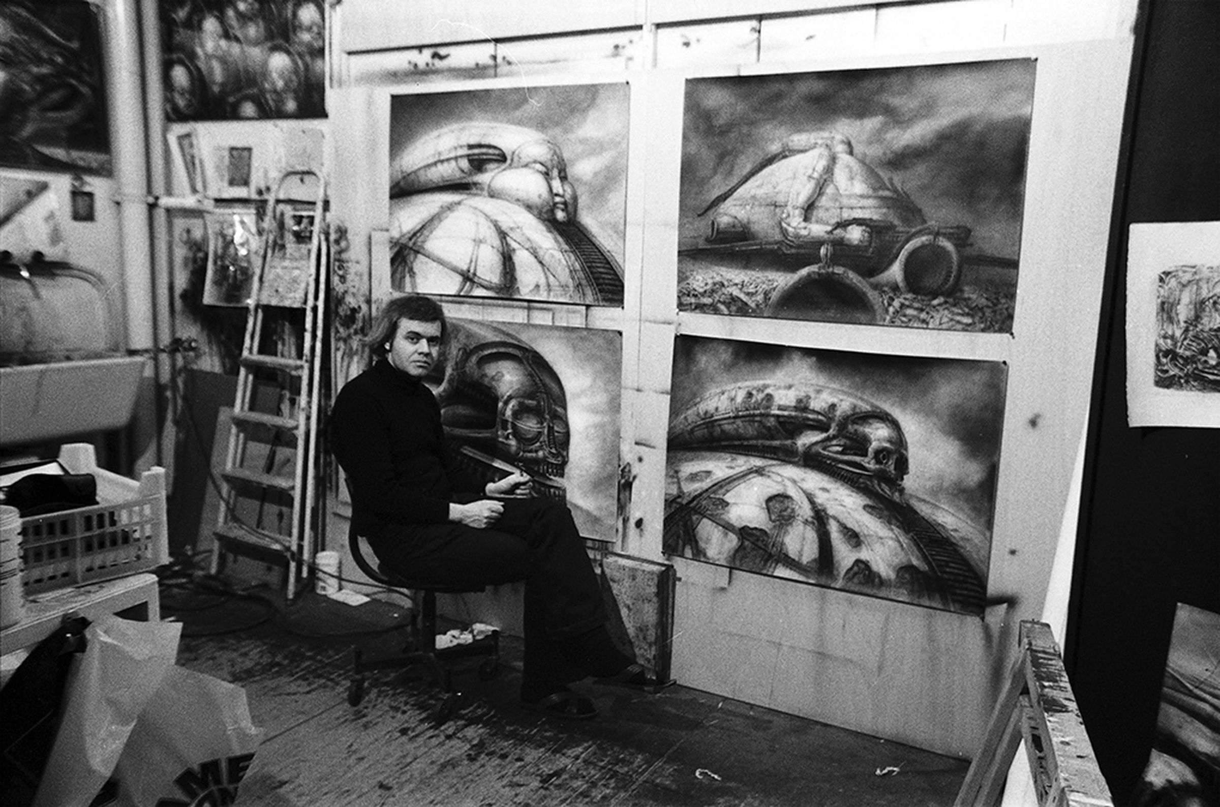 H.R. Giger artwork photos