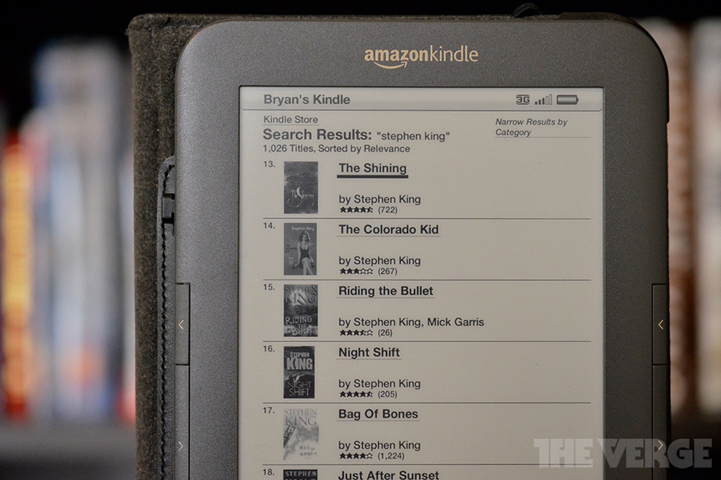 Stephen King Kindle Store selection