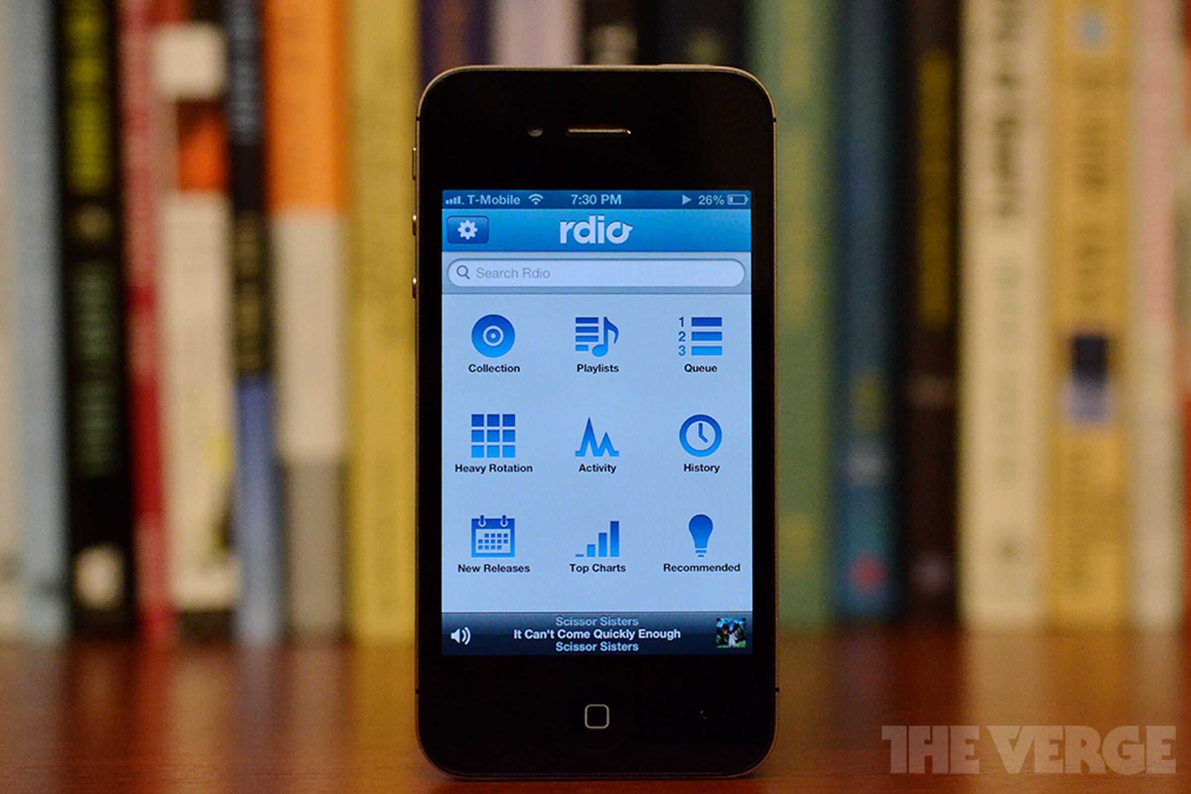 Rdio iOS app