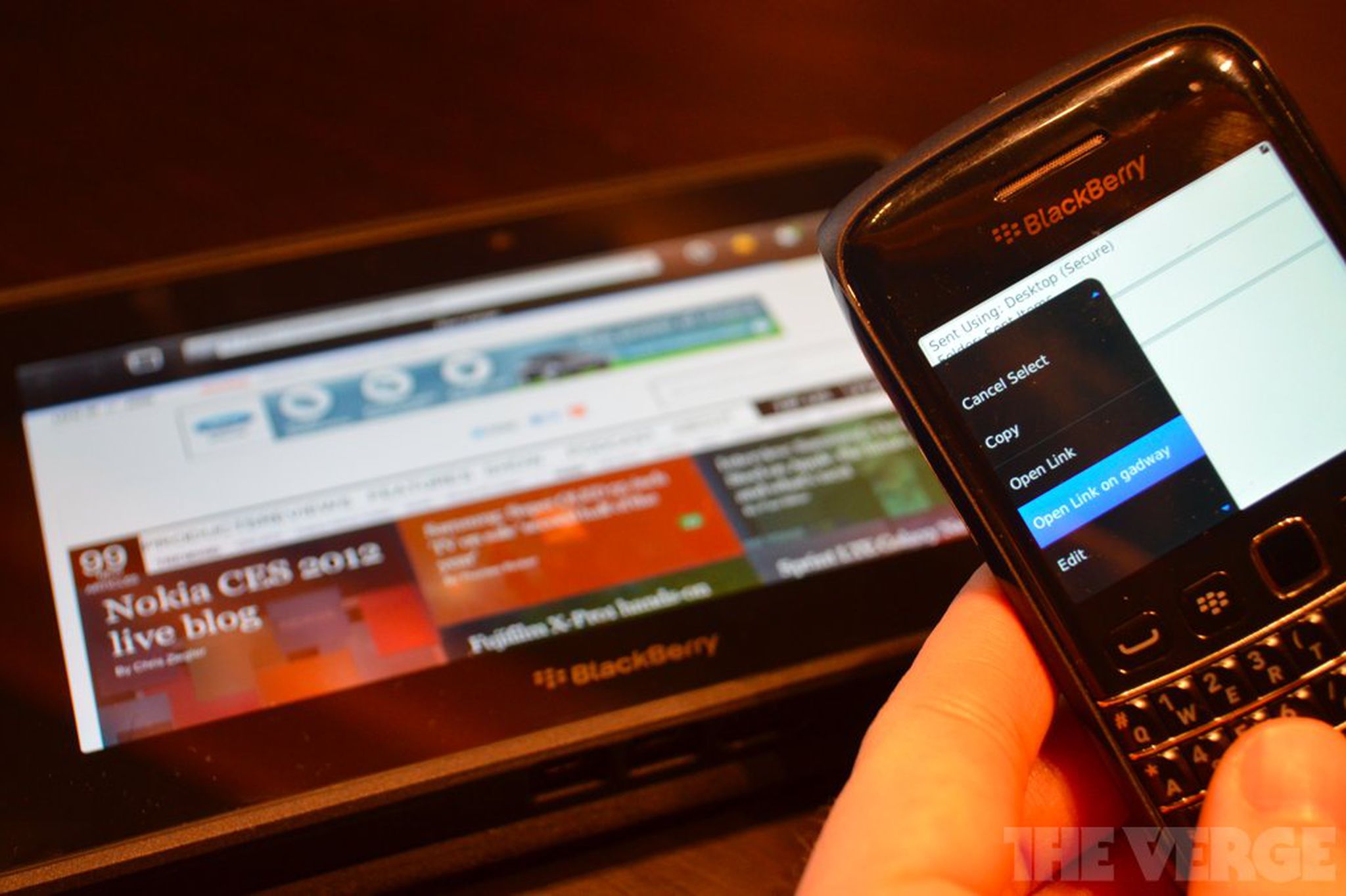 Blackberry Playbook Os 2 0 A Big Update For Rim S Tablet The Verge