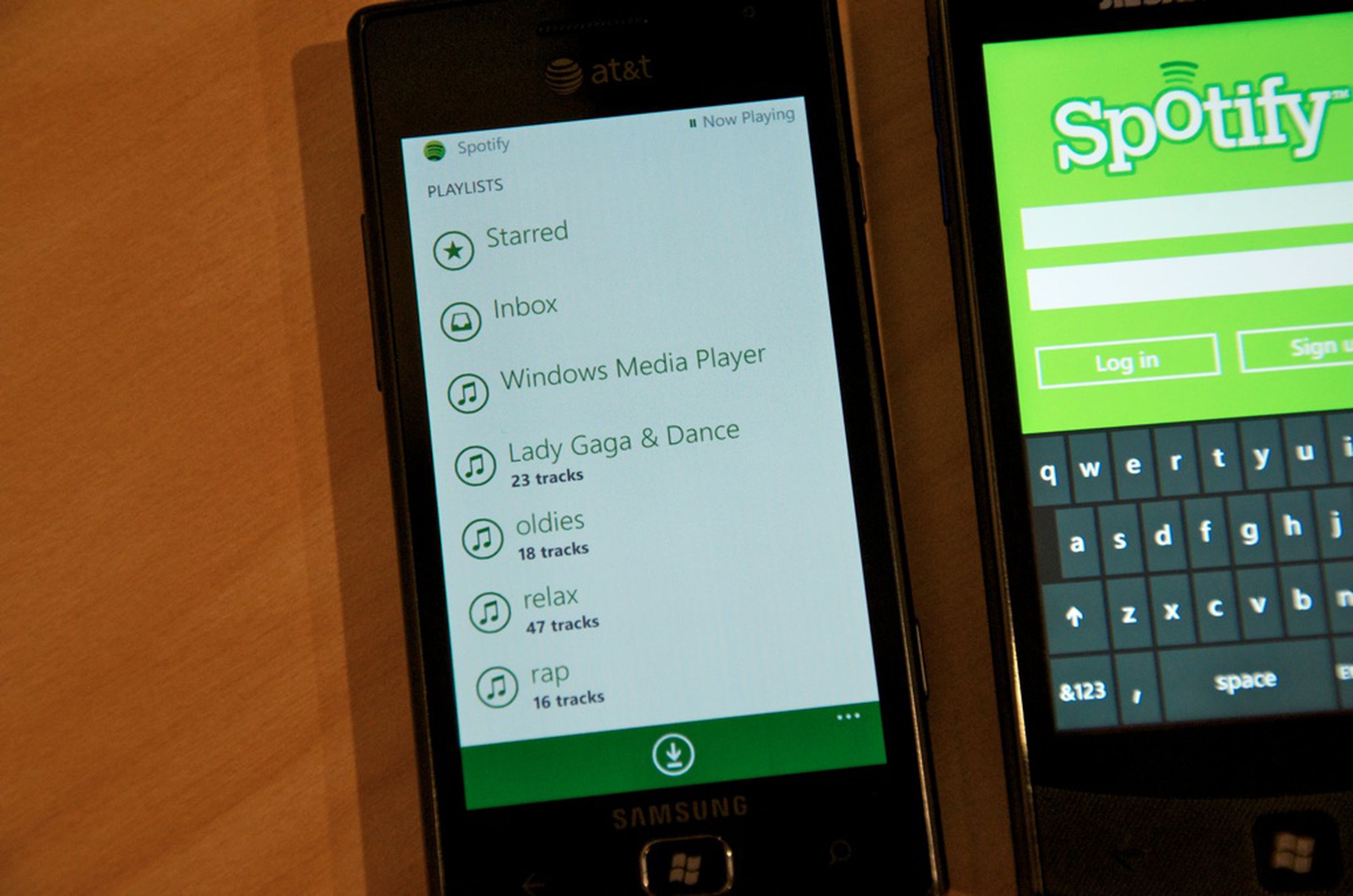 Spotify for Windows Phone 7 hands-on
