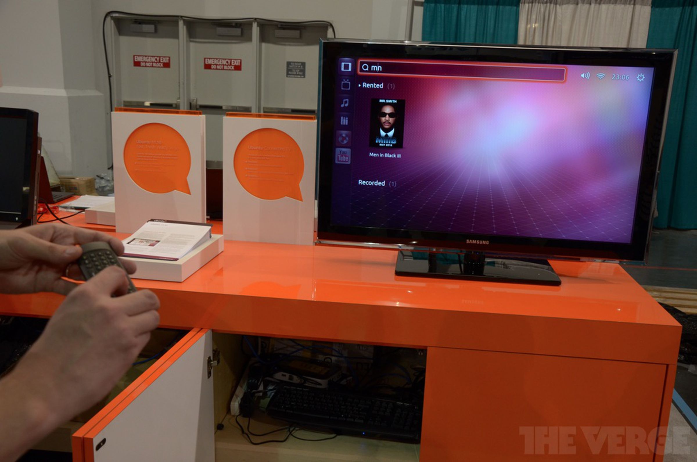 Ubuntu TV hands-on pictures