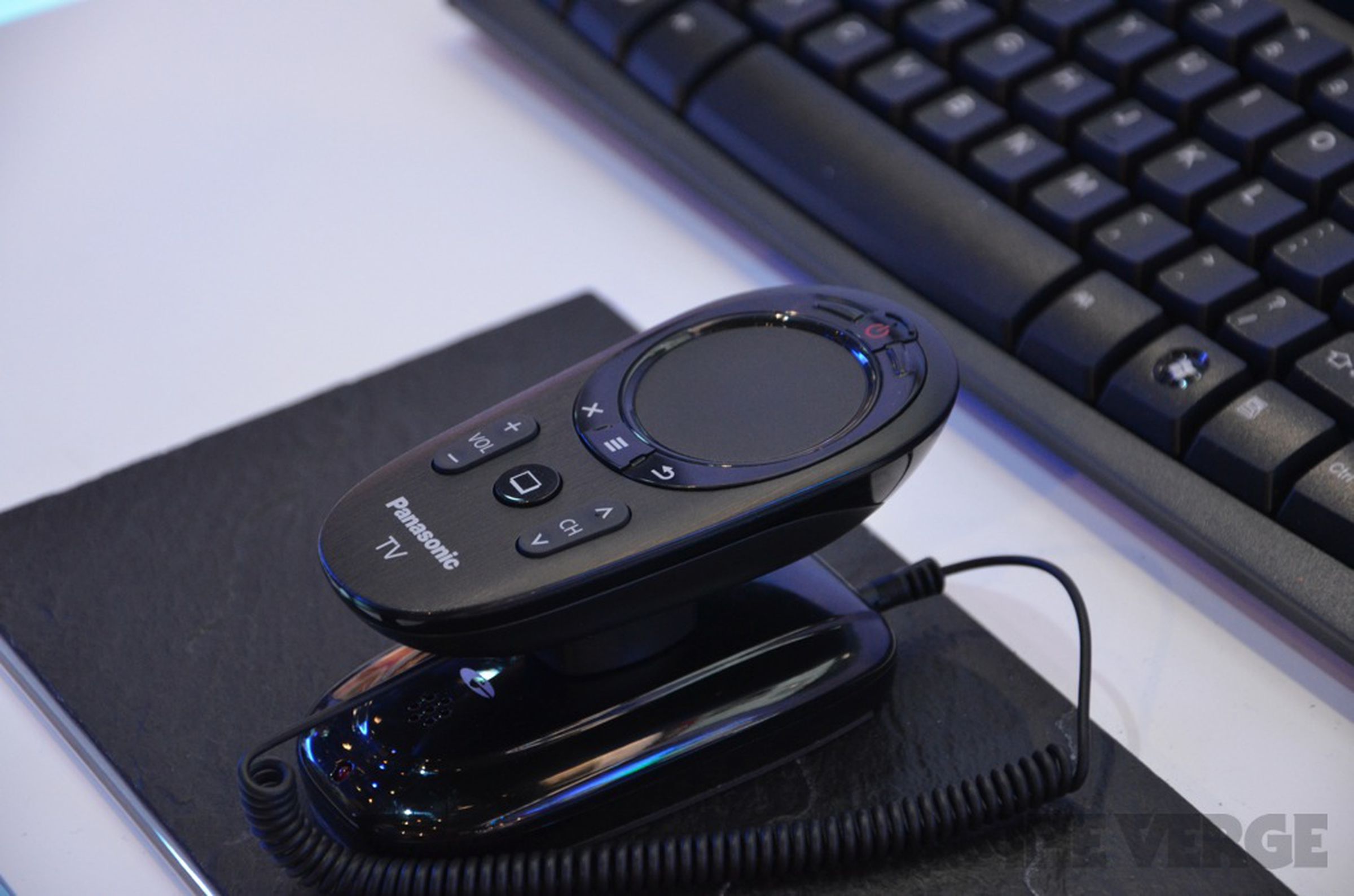 Panasonic Smart Viera prototype remote photos