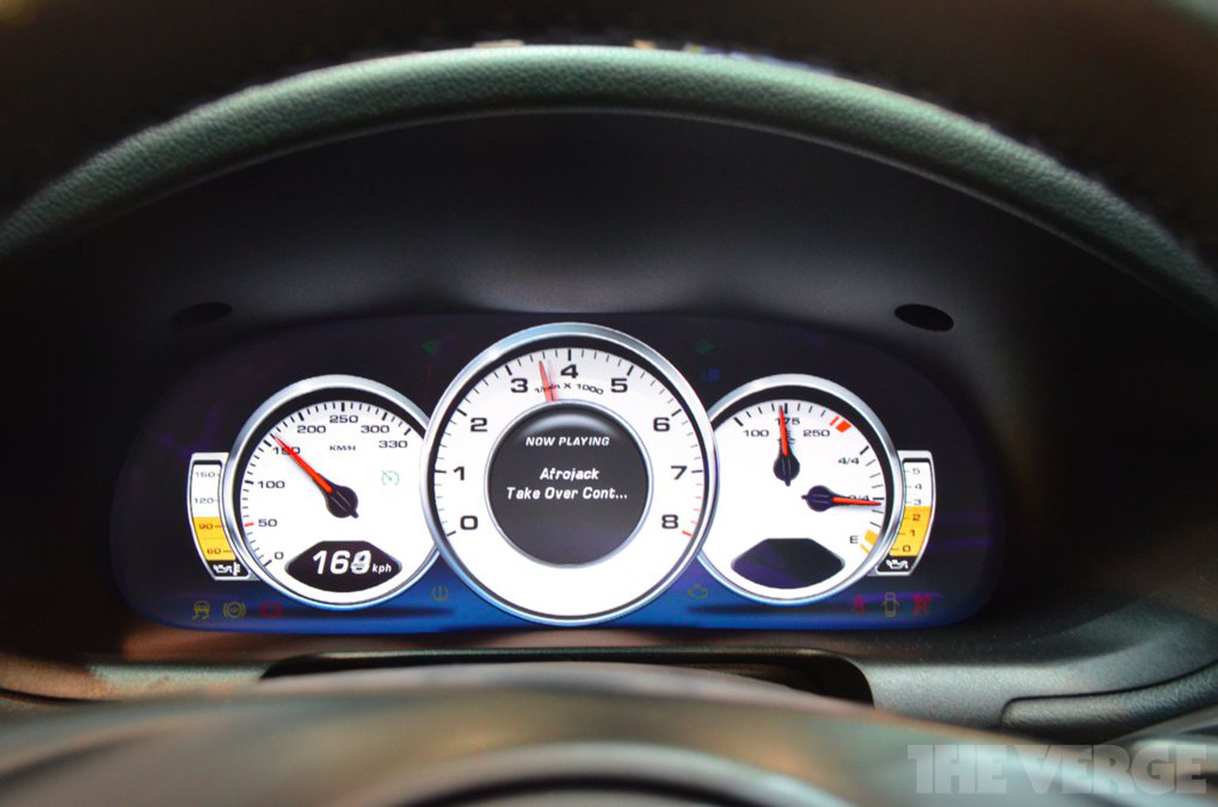 QNX Porsche Carrera concept car hands-on pictures