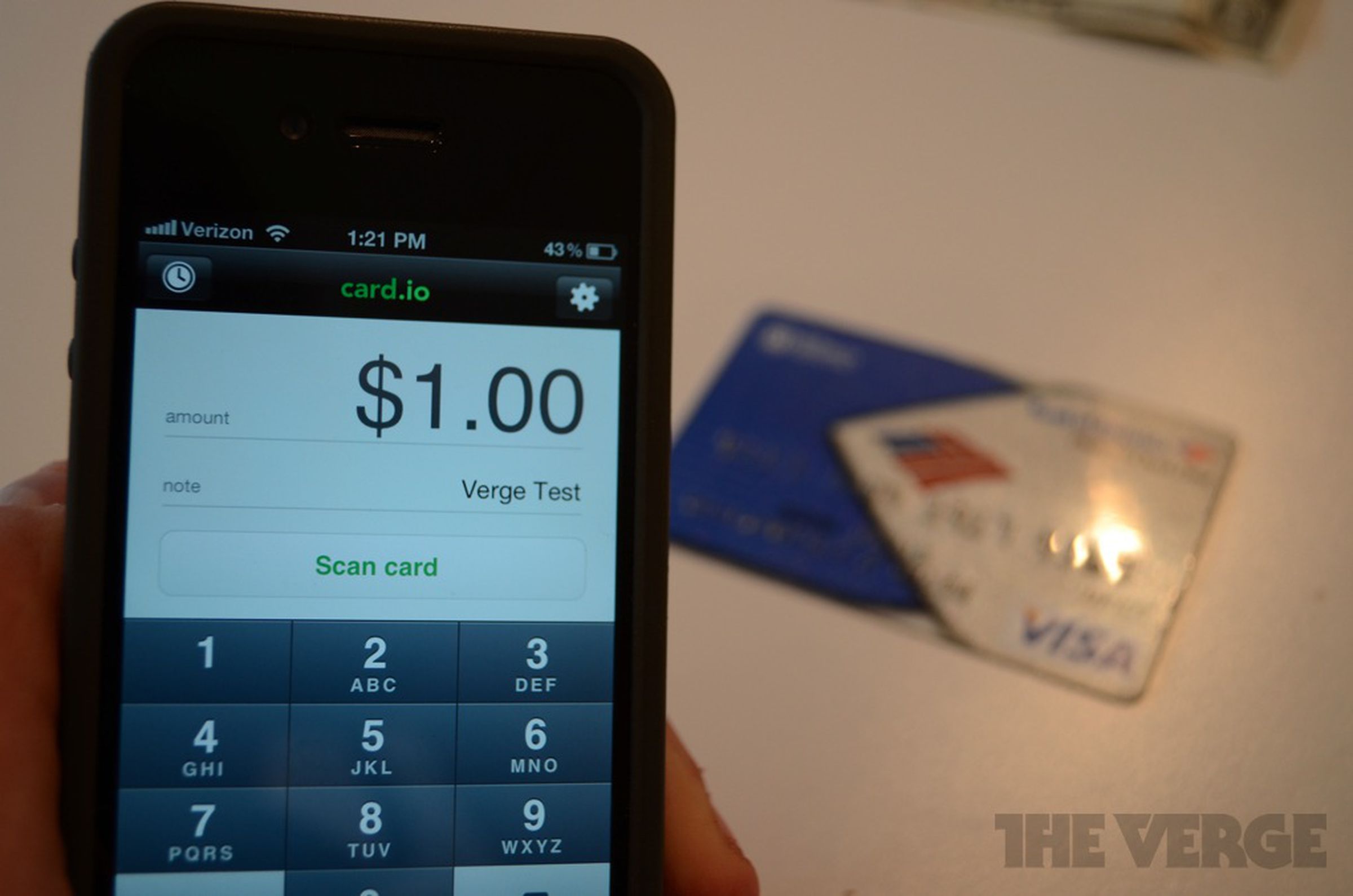 Card.io mobile payments app hands-on