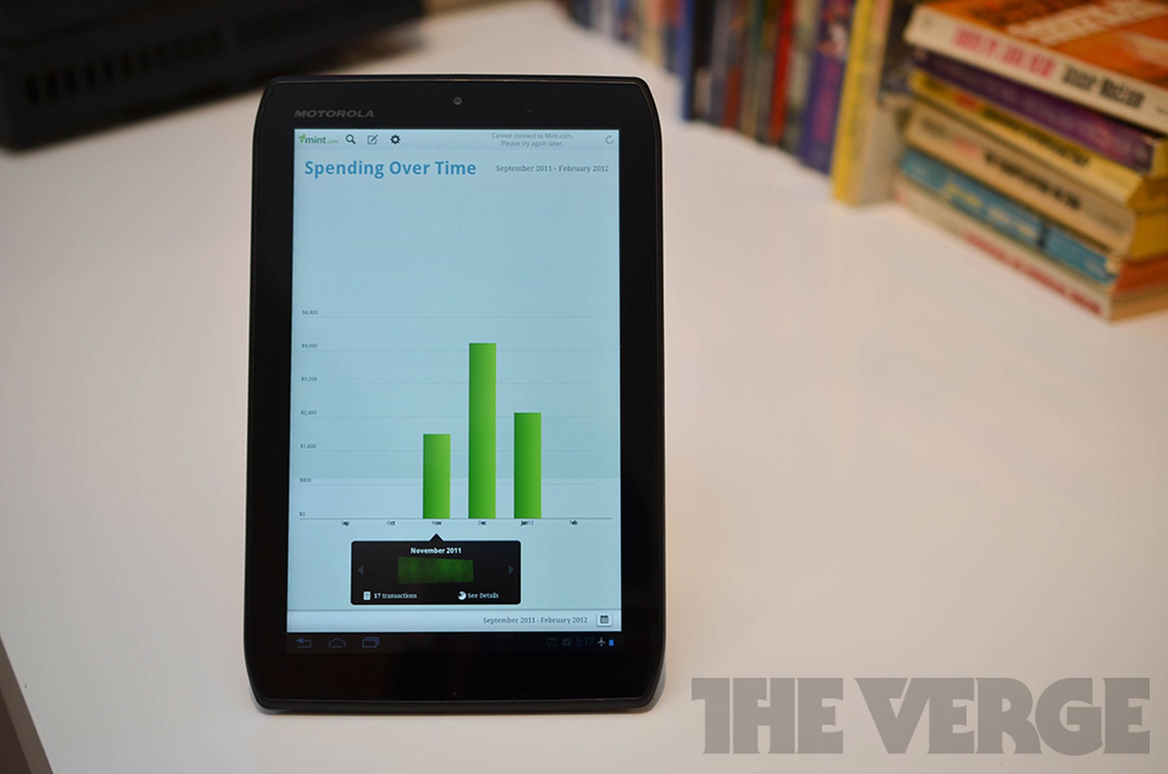 Mint app for Android tablets (hands-on photos)