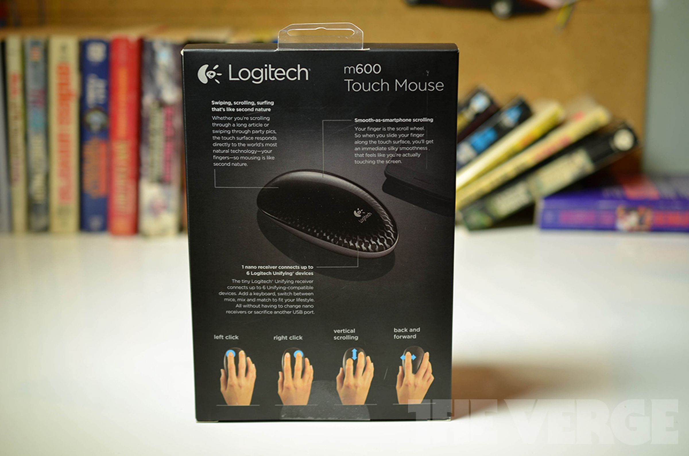 Logitech Touch Mouse M600 hands-on photos