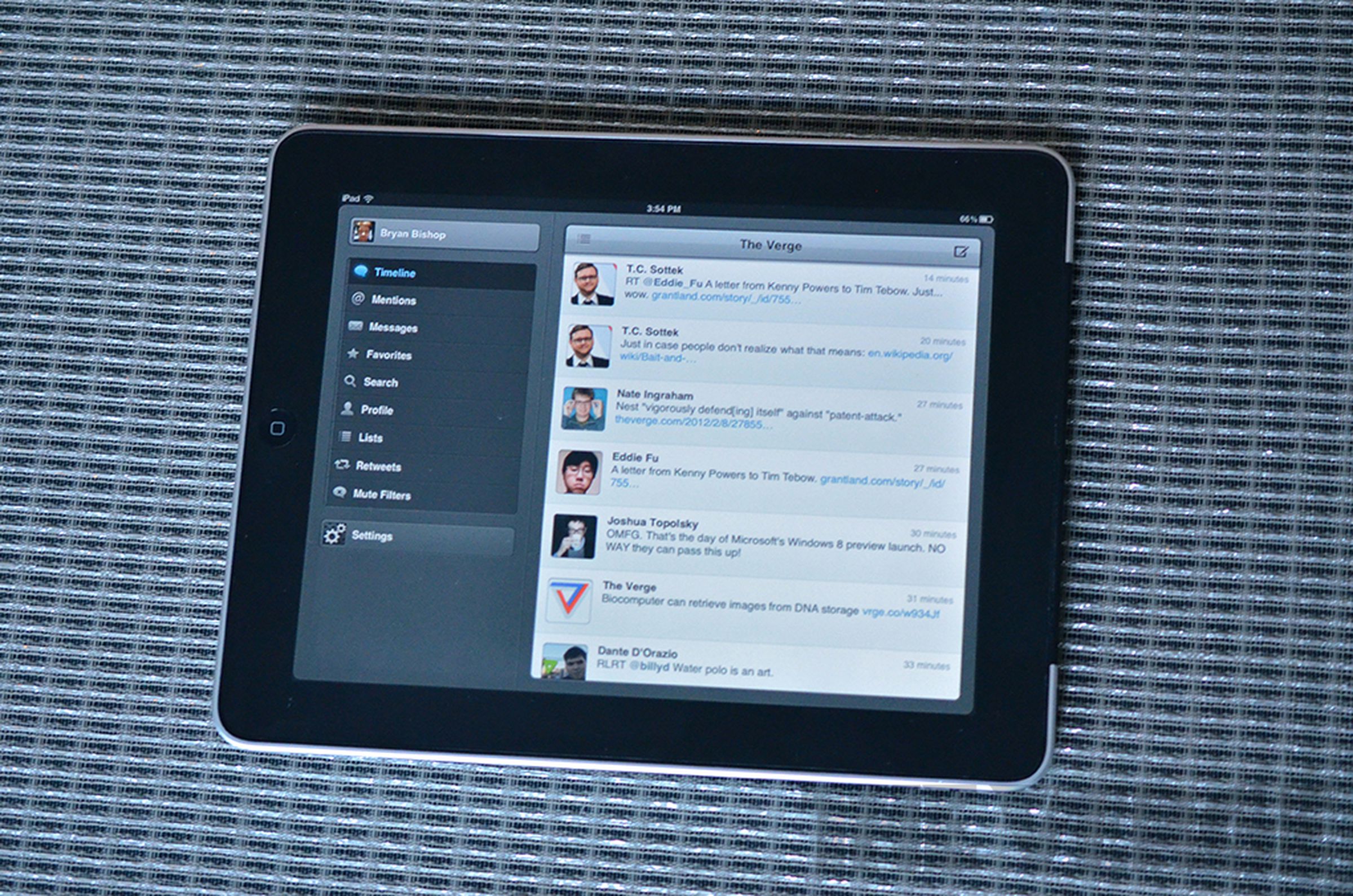 Tweetbot for iPad and Tweetbot 2.0 for iPhone hands-on images