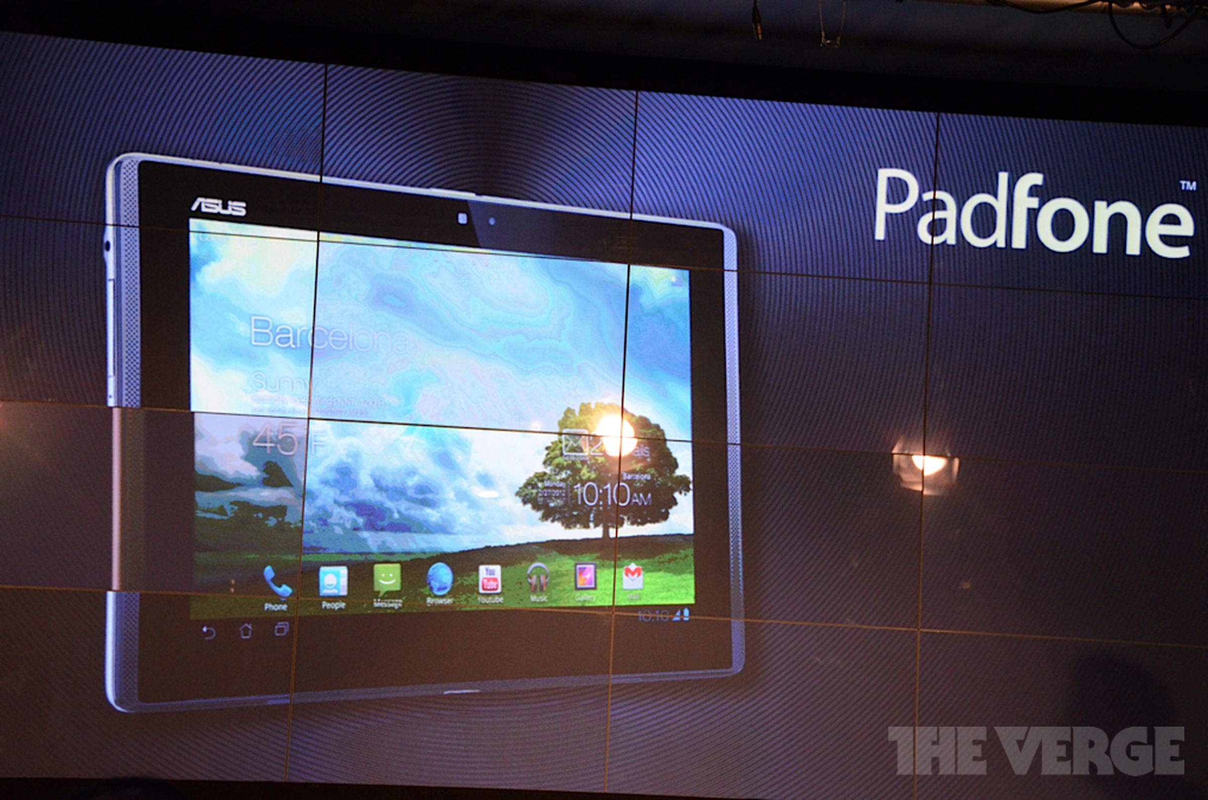 Asus Padfone MWC announcement gallery