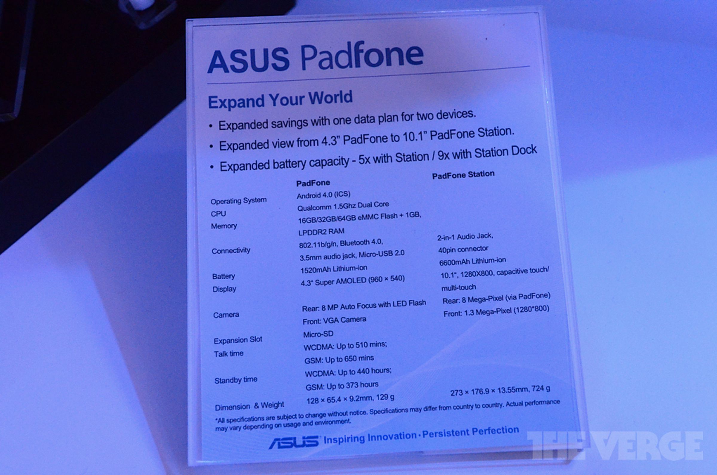 Asus Padfone MWC hands-on images
