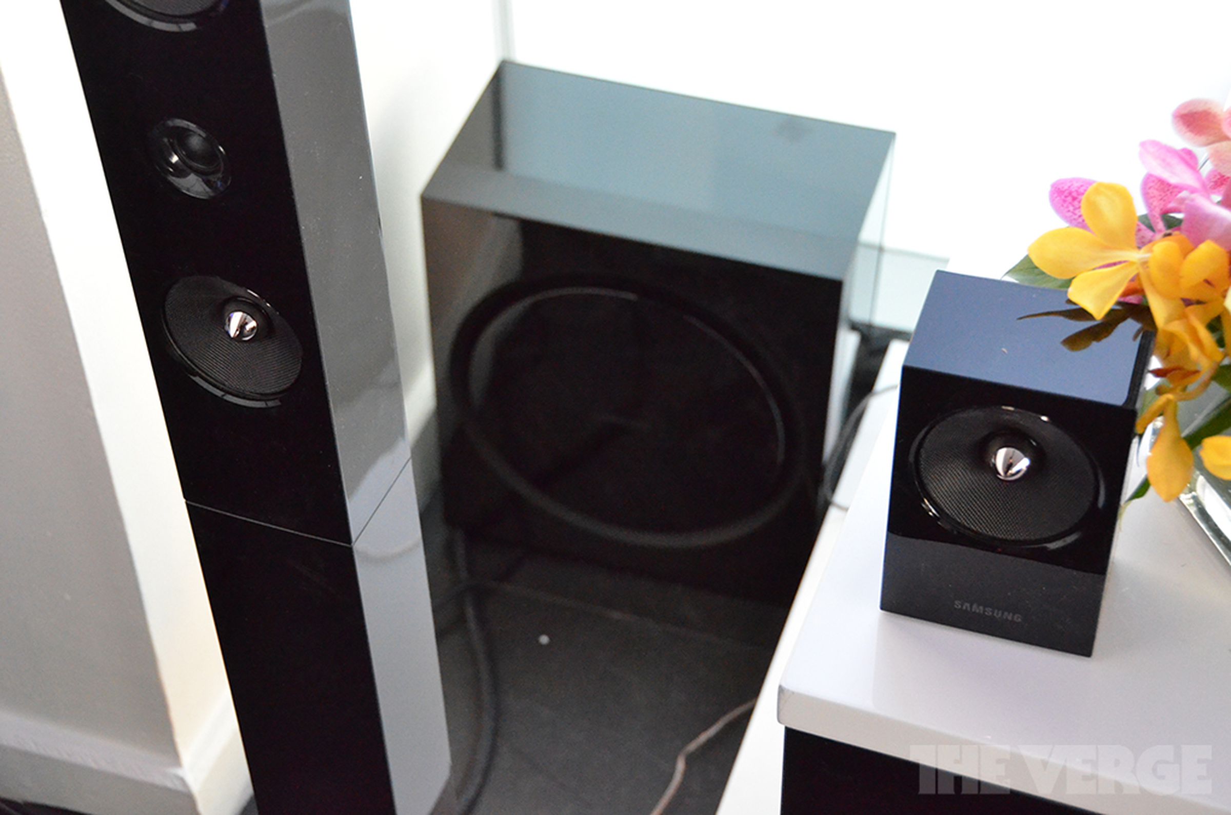 Samsung audio docks and HTIB systems hands-on photos