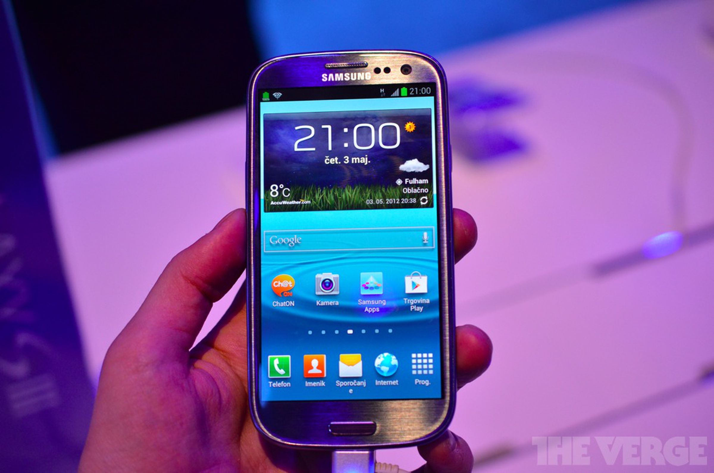 Samsung Galaxy S III first hands-on