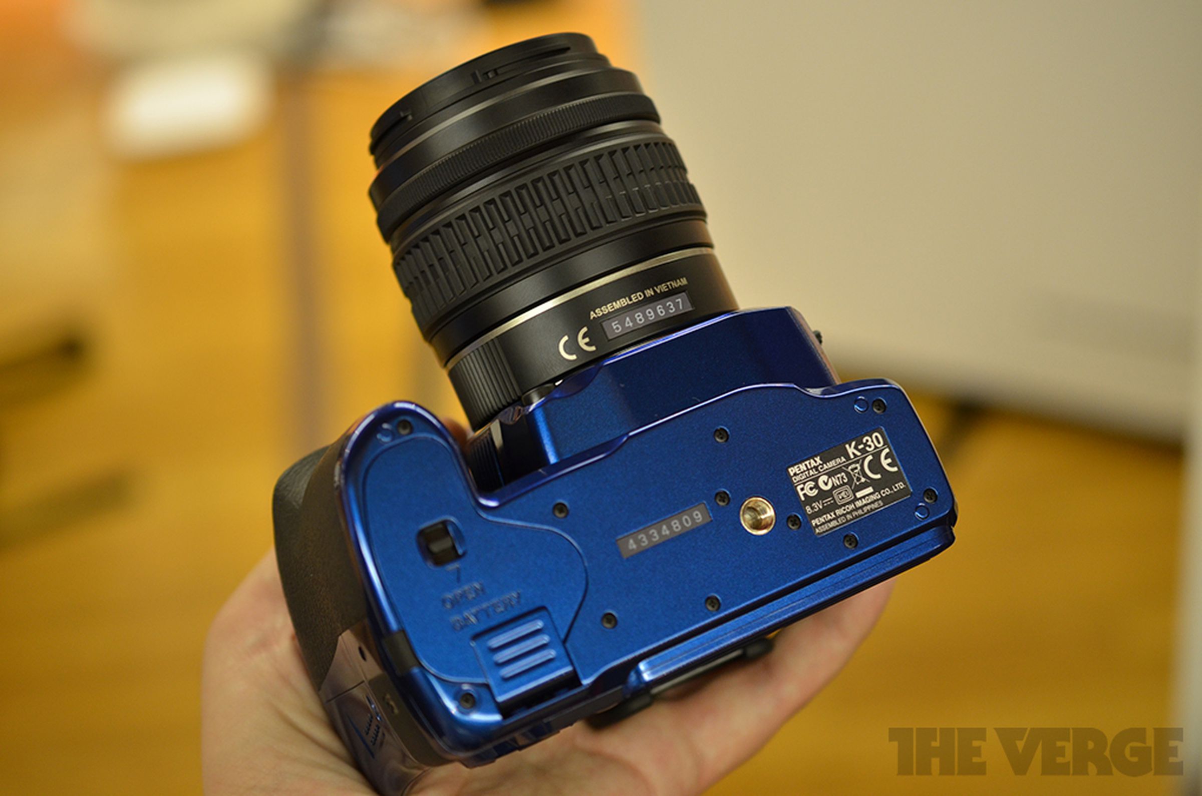 Pentax K-30 hands-on pictures