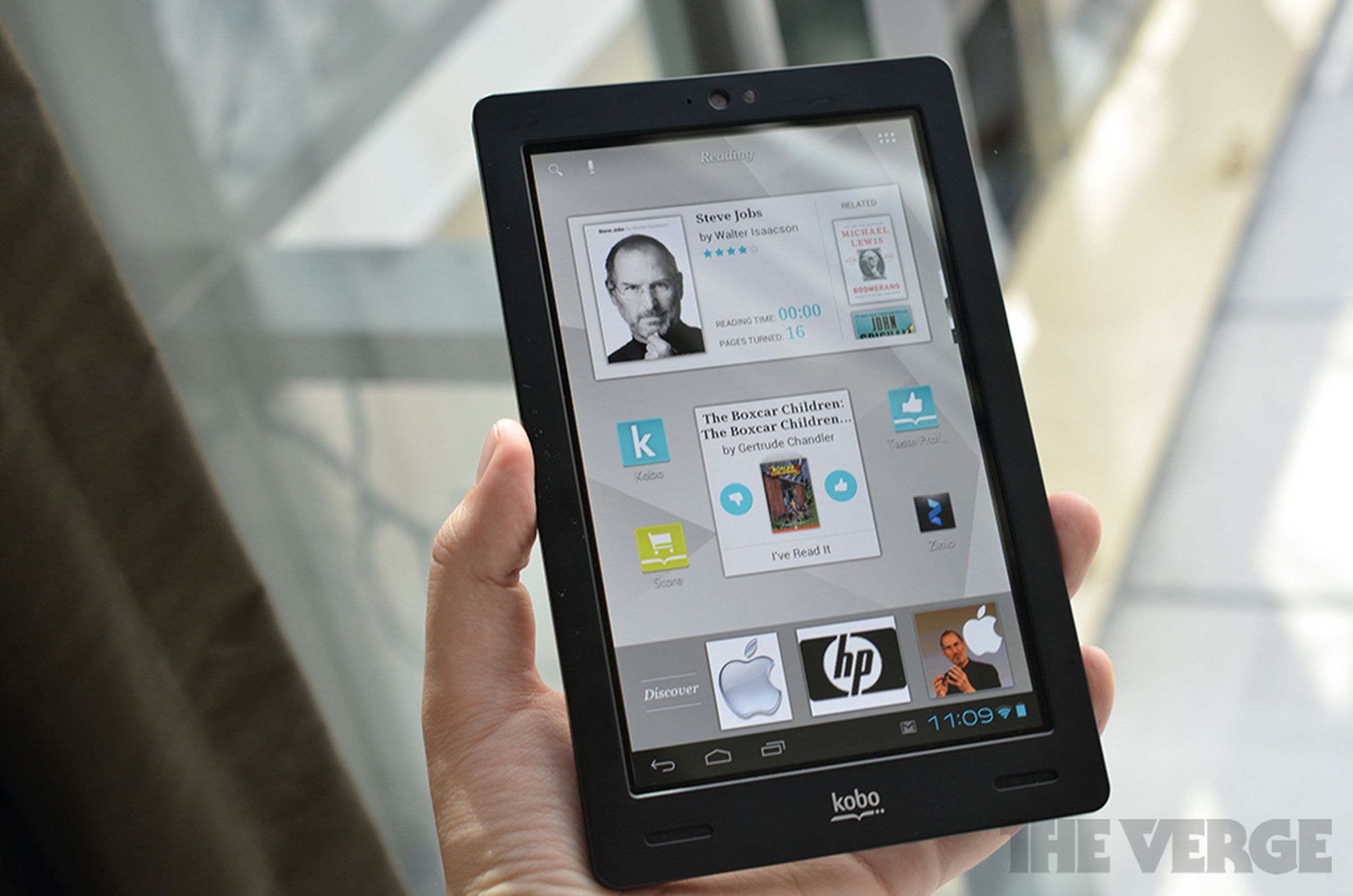 Kobo Arc Android tablet hands-on pictures