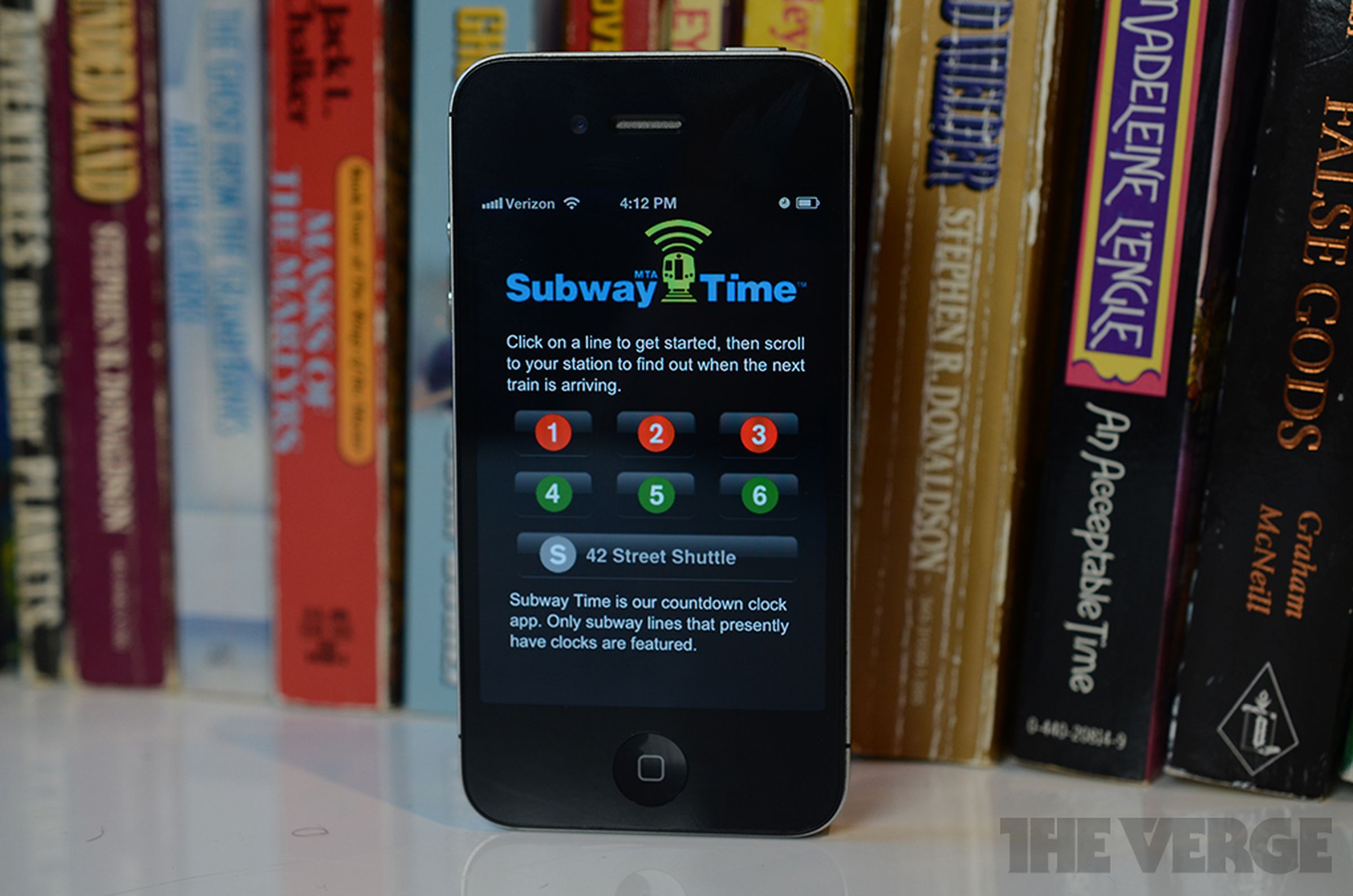 MTA Subway Time app hands-on pictures