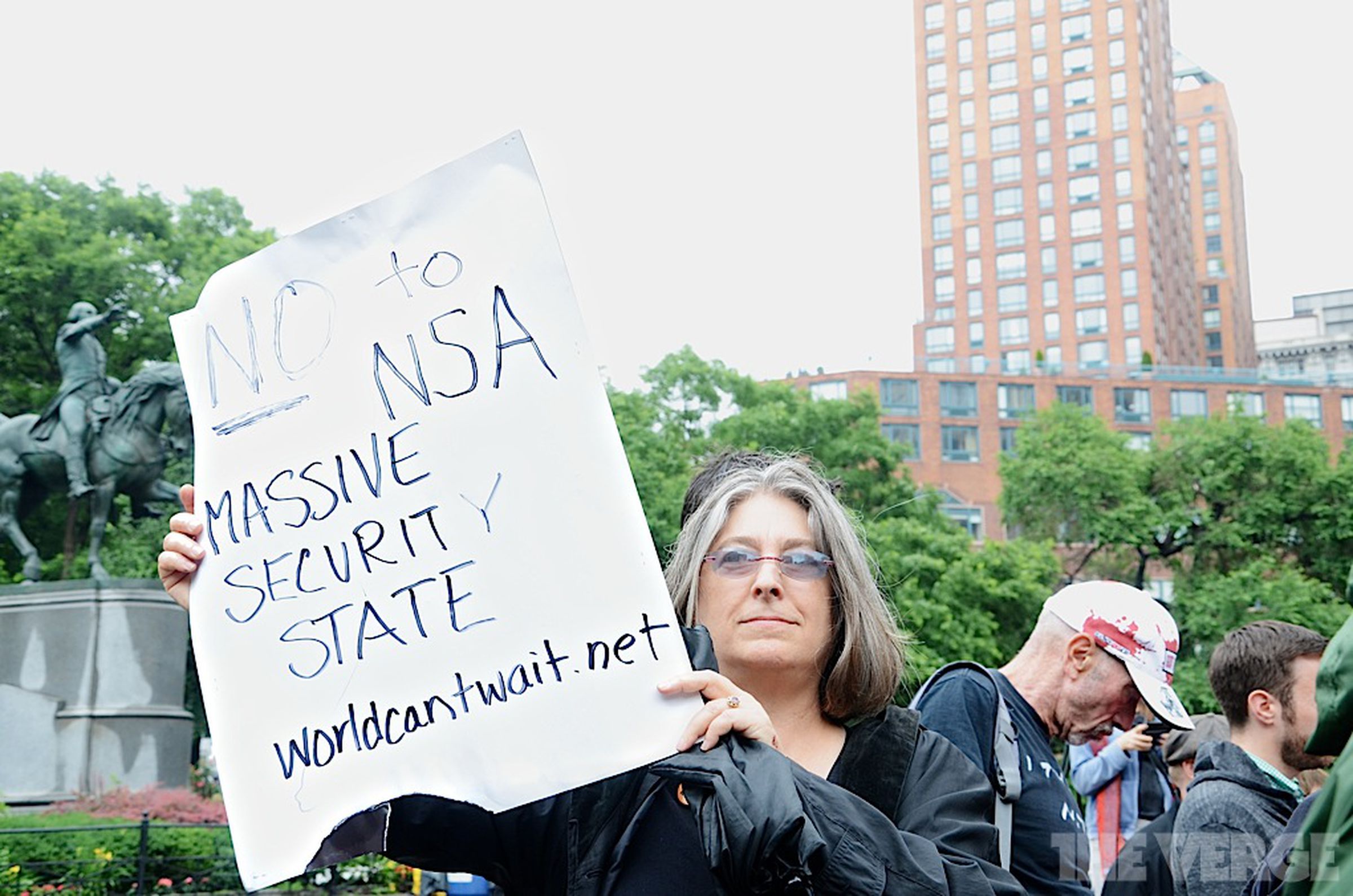 New Yorkers rally for Edward Snowden, NSA whistleblower