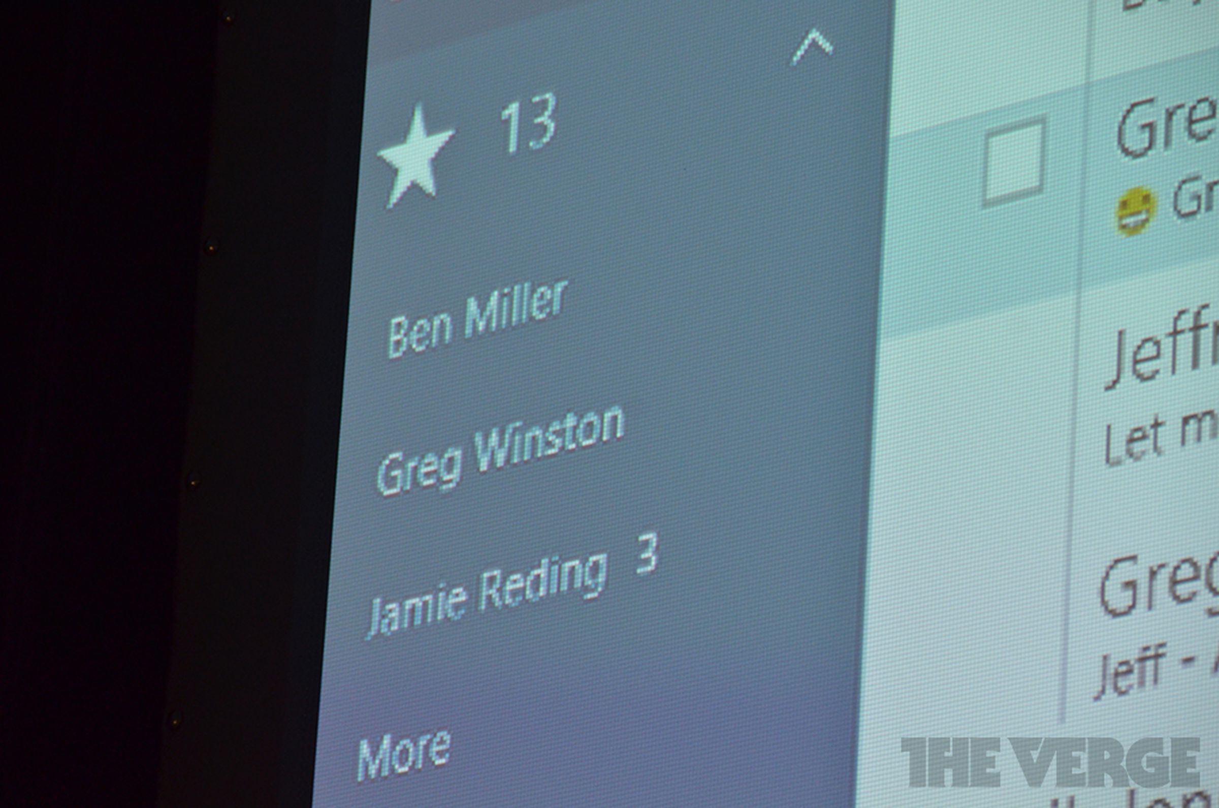 New Mail app for Windows 8.1 photos