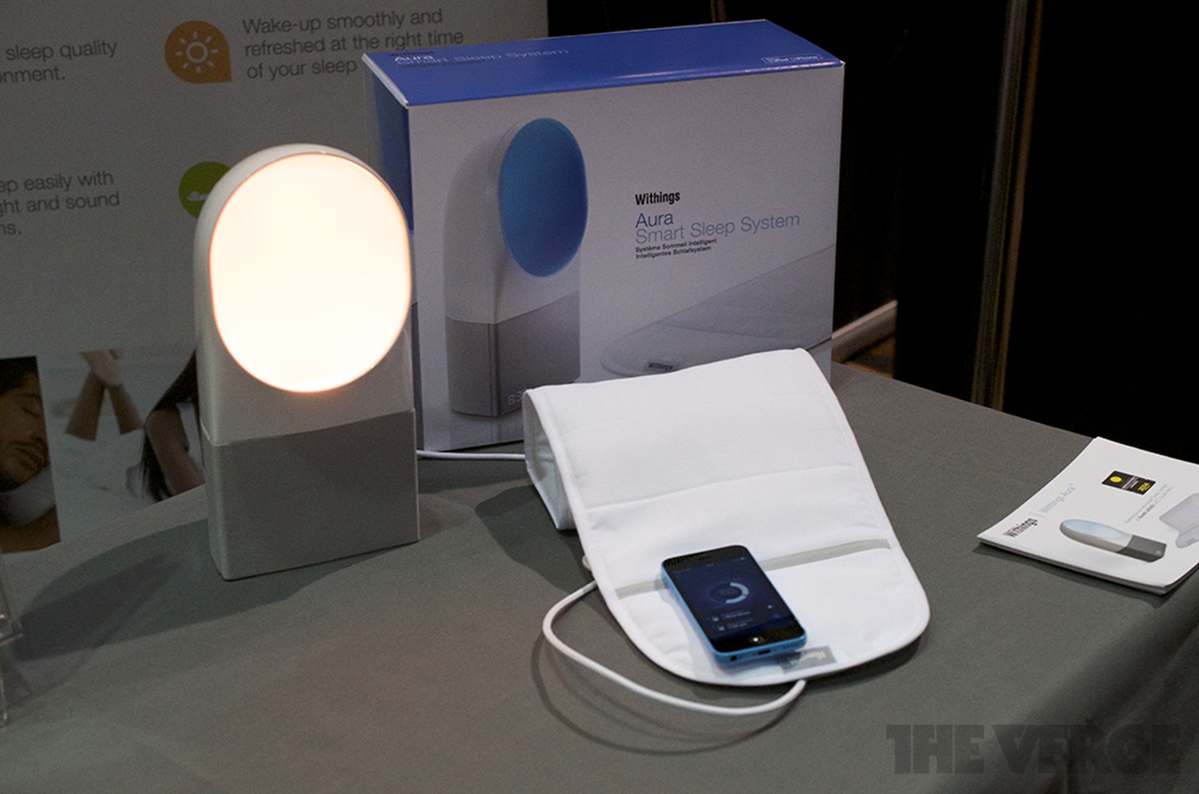 Withings Aura hands-on images