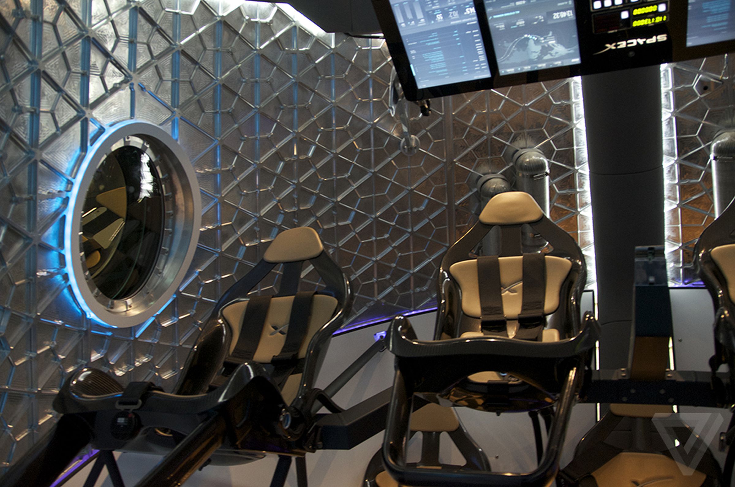 SpaceX Dragon V2 unveiling photos