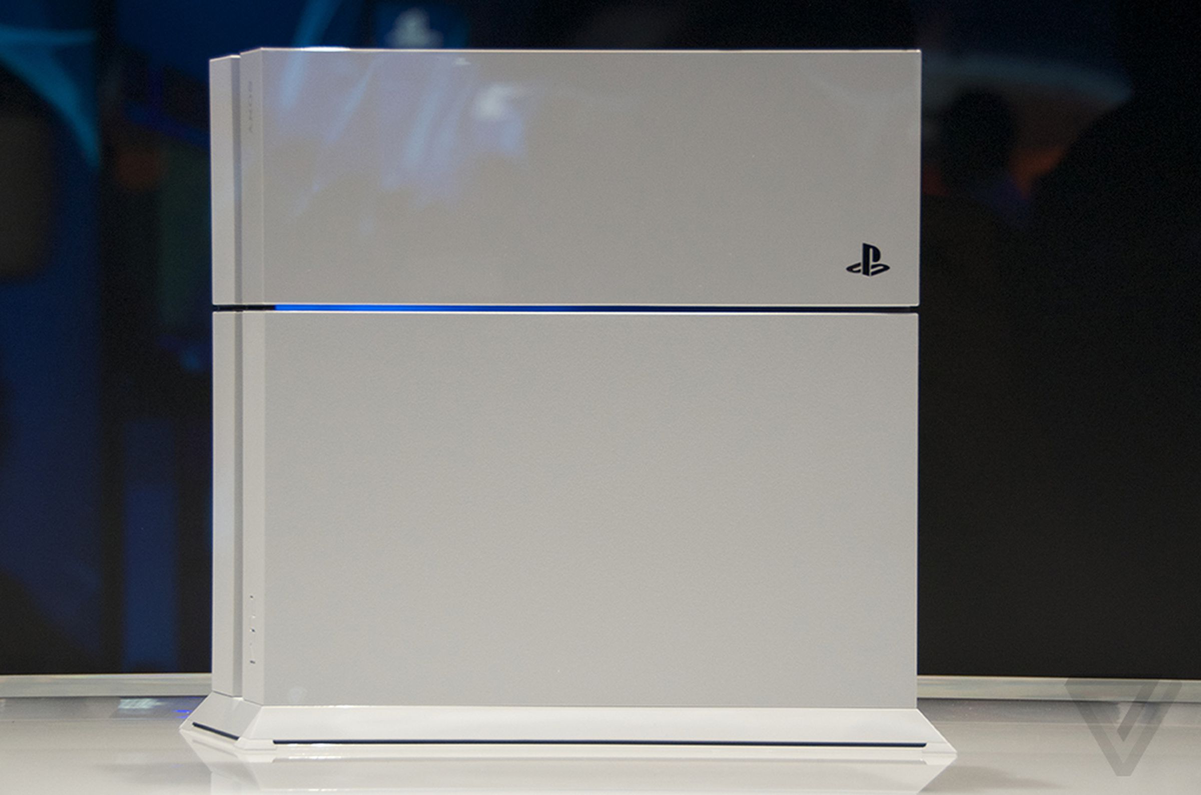 White Sony PlayStation 4 images