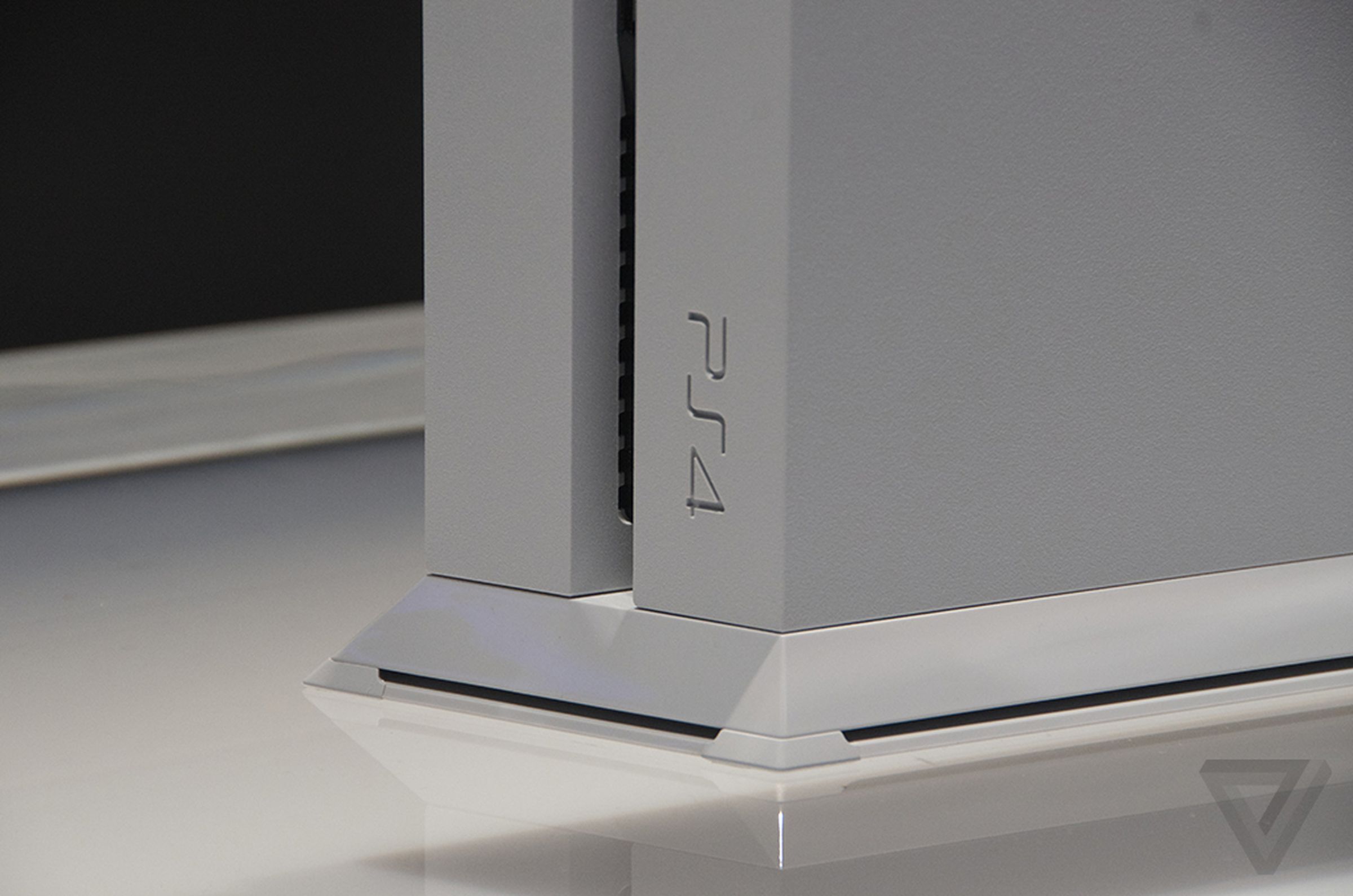 White Sony PlayStation 4 images
