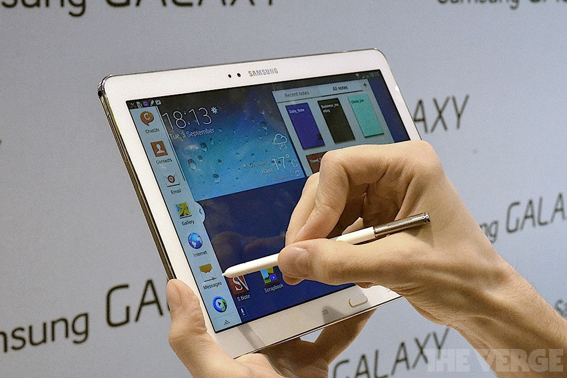 Gallery Photo: Samsung Galaxy Note 10.1 2014 edition hands-on photos