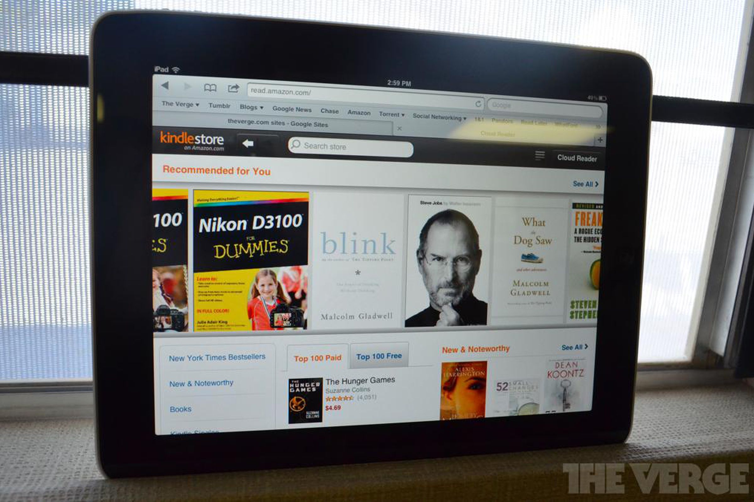Amazon Kindle Store iPad