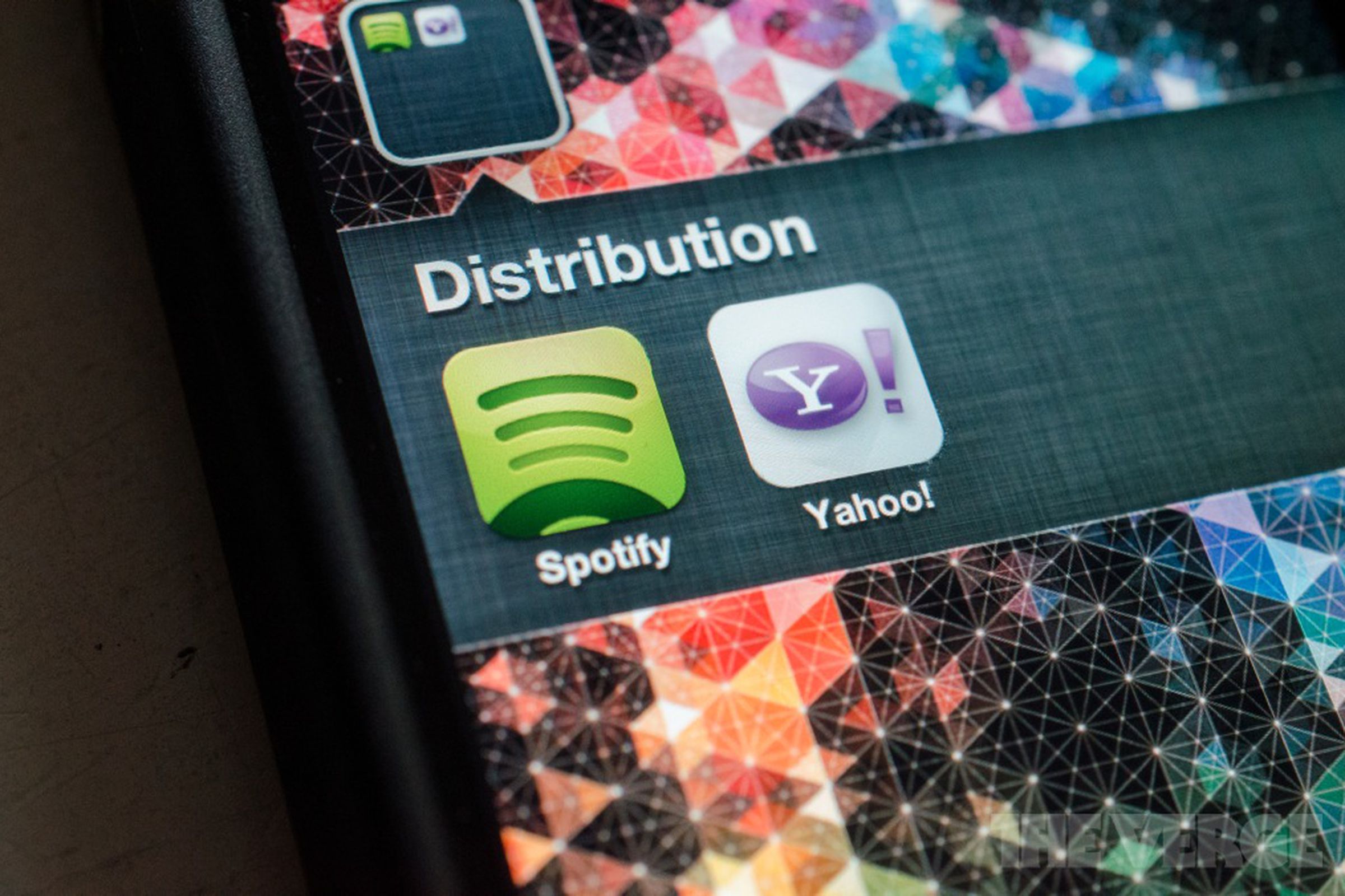 Spotify Yahoo distribution