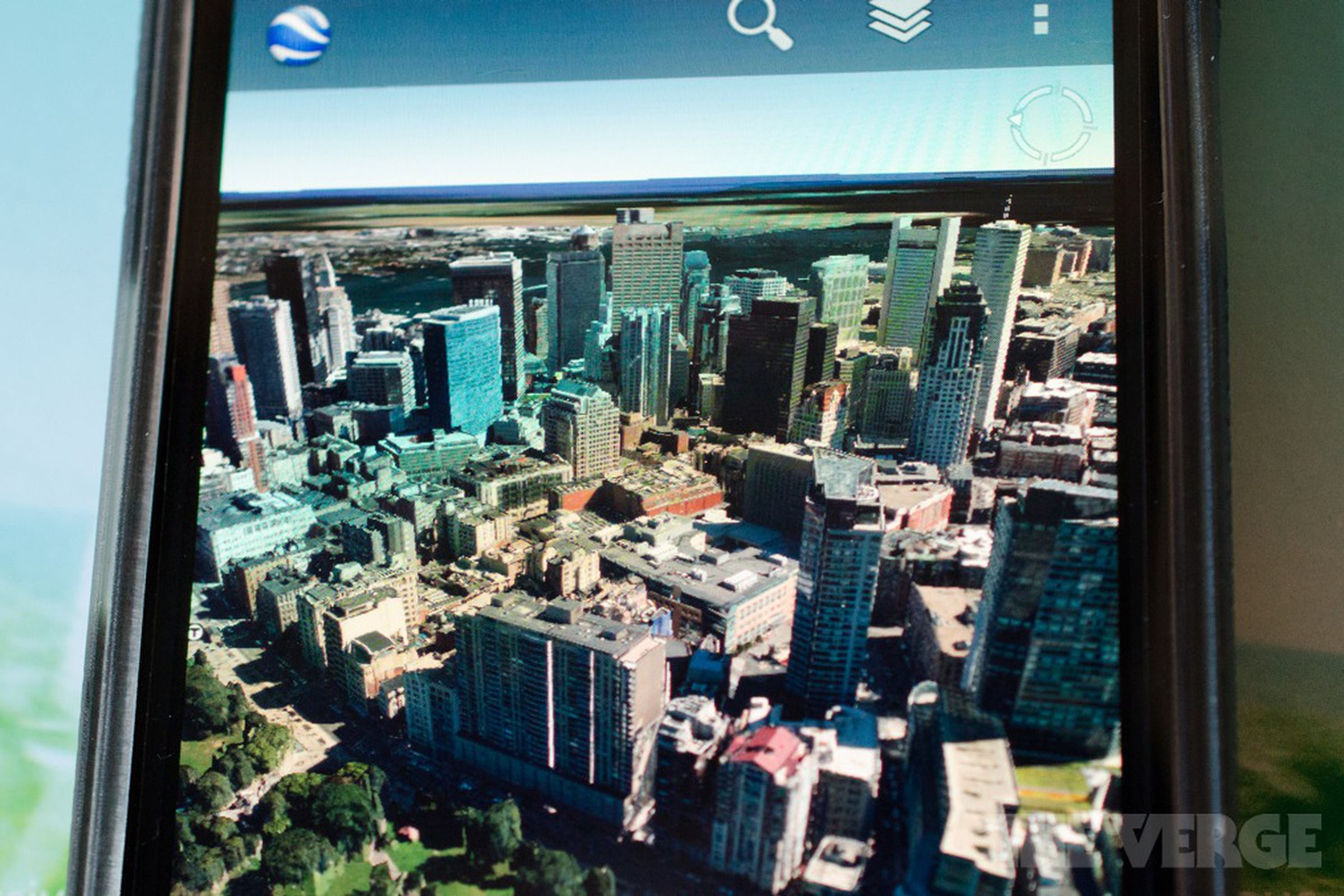 Google Earth Android 3D Cities
