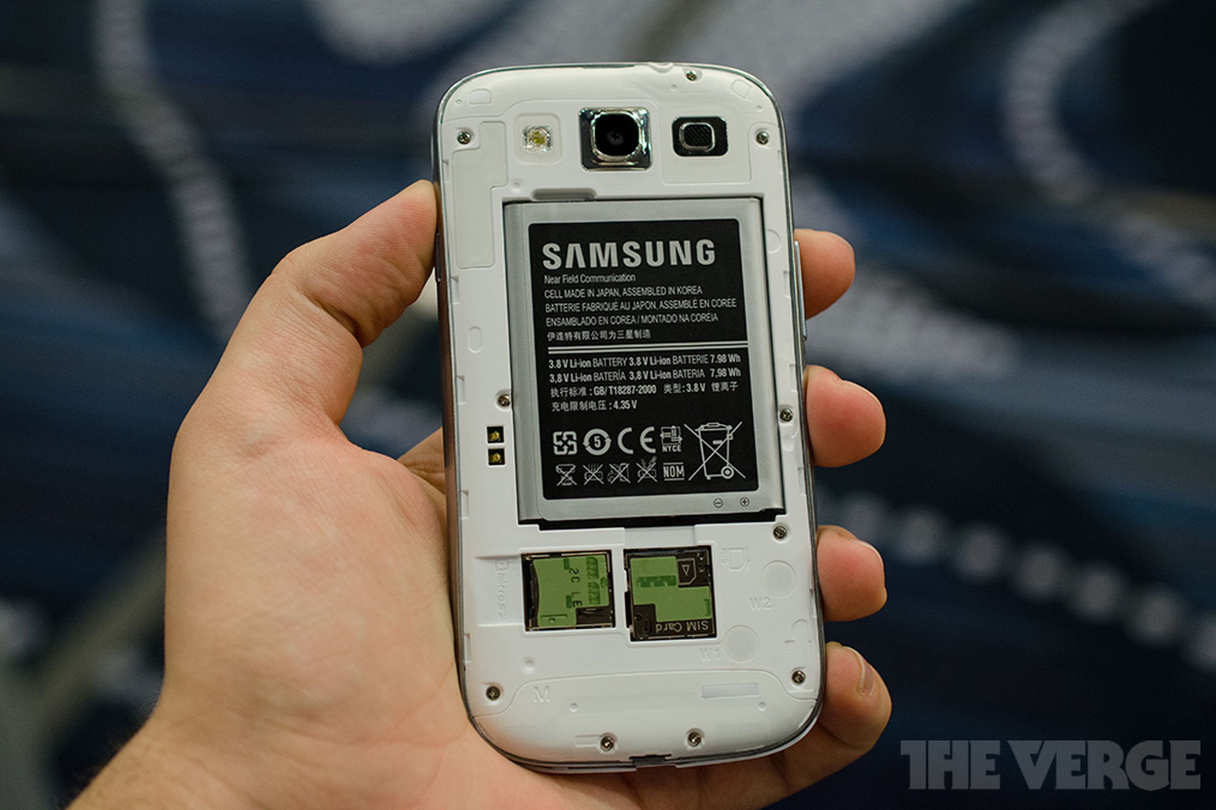 Samsung Galaxy S III white (STOCK)