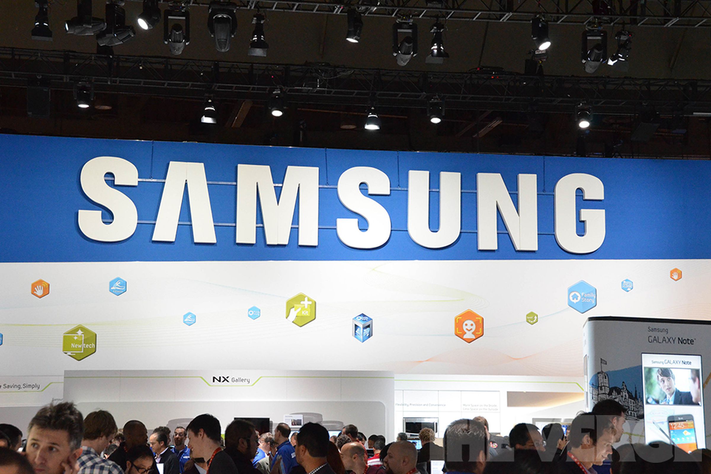 Samsung logo, ces (1020)