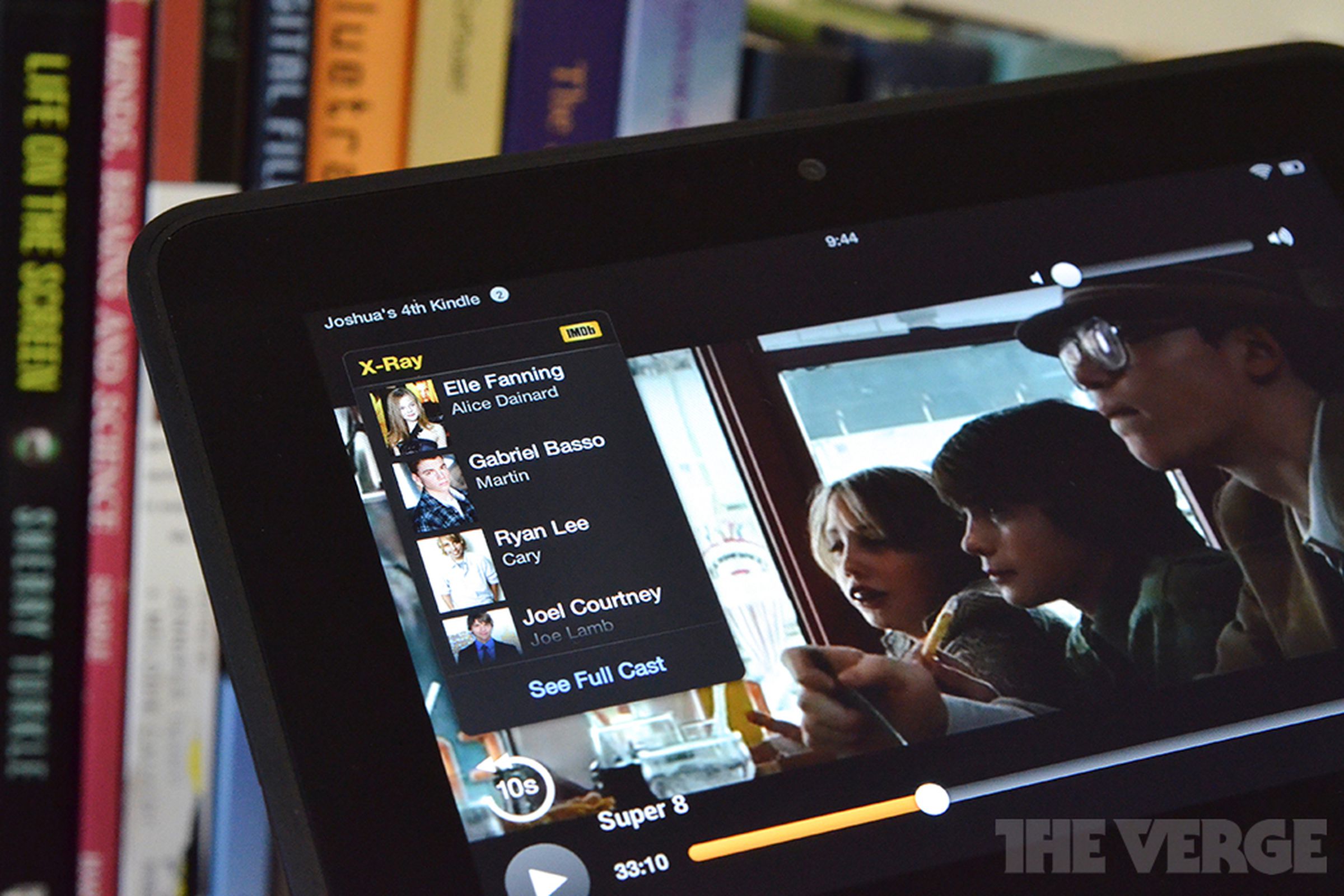 Amazon Kindle Fire HD X-Ray for movies