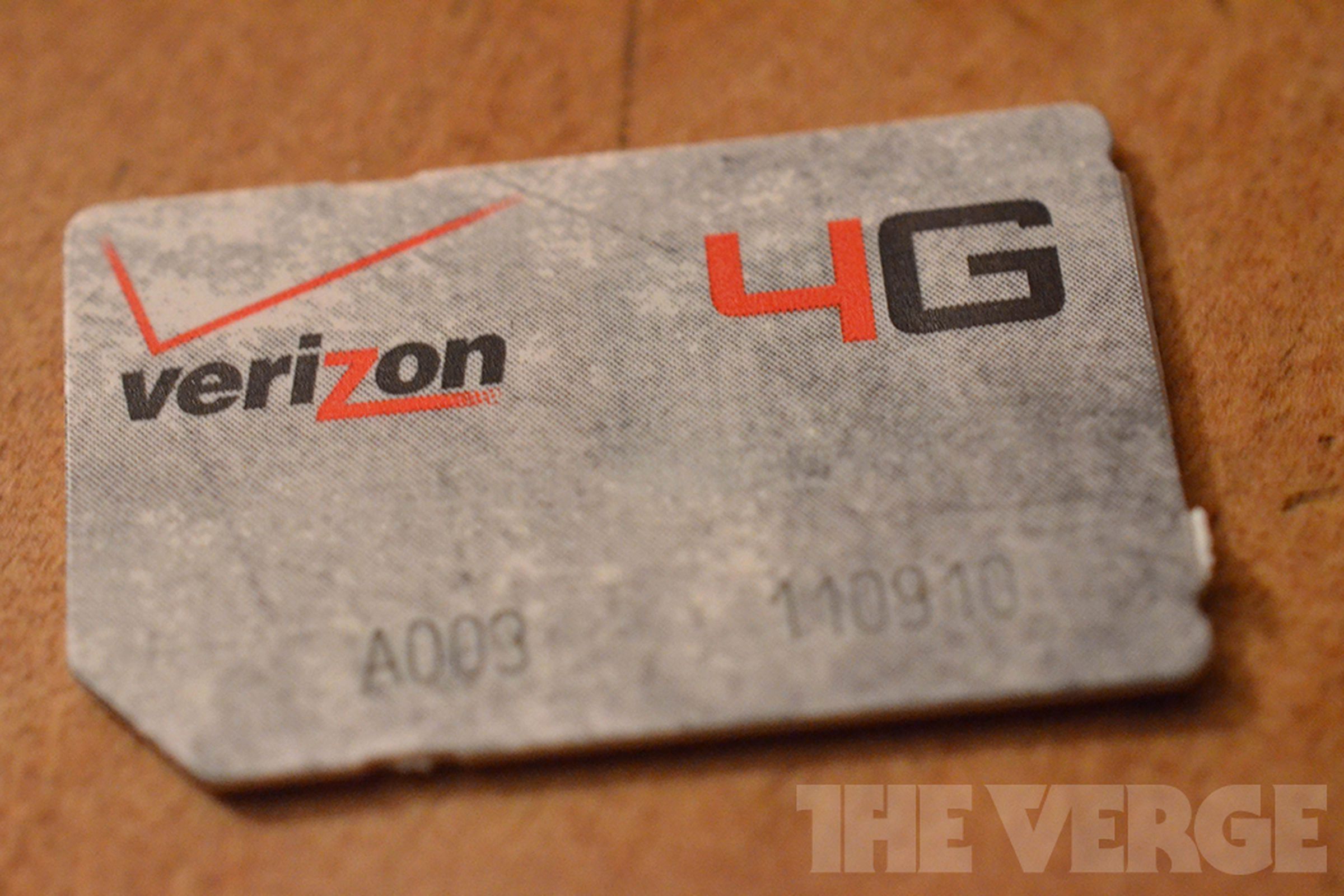 Verizon 4G LTE SIM Card (1020)