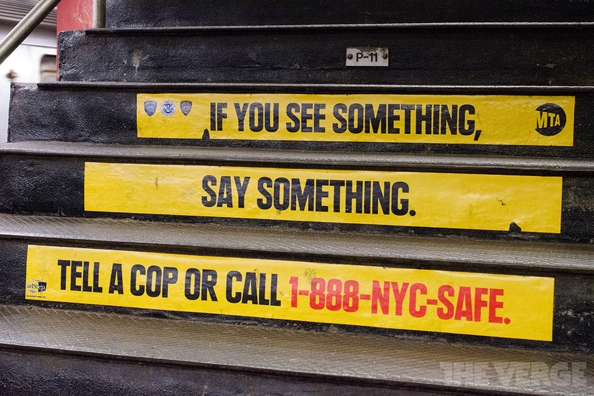 If You See Something, Say Something MTA (STOCK)