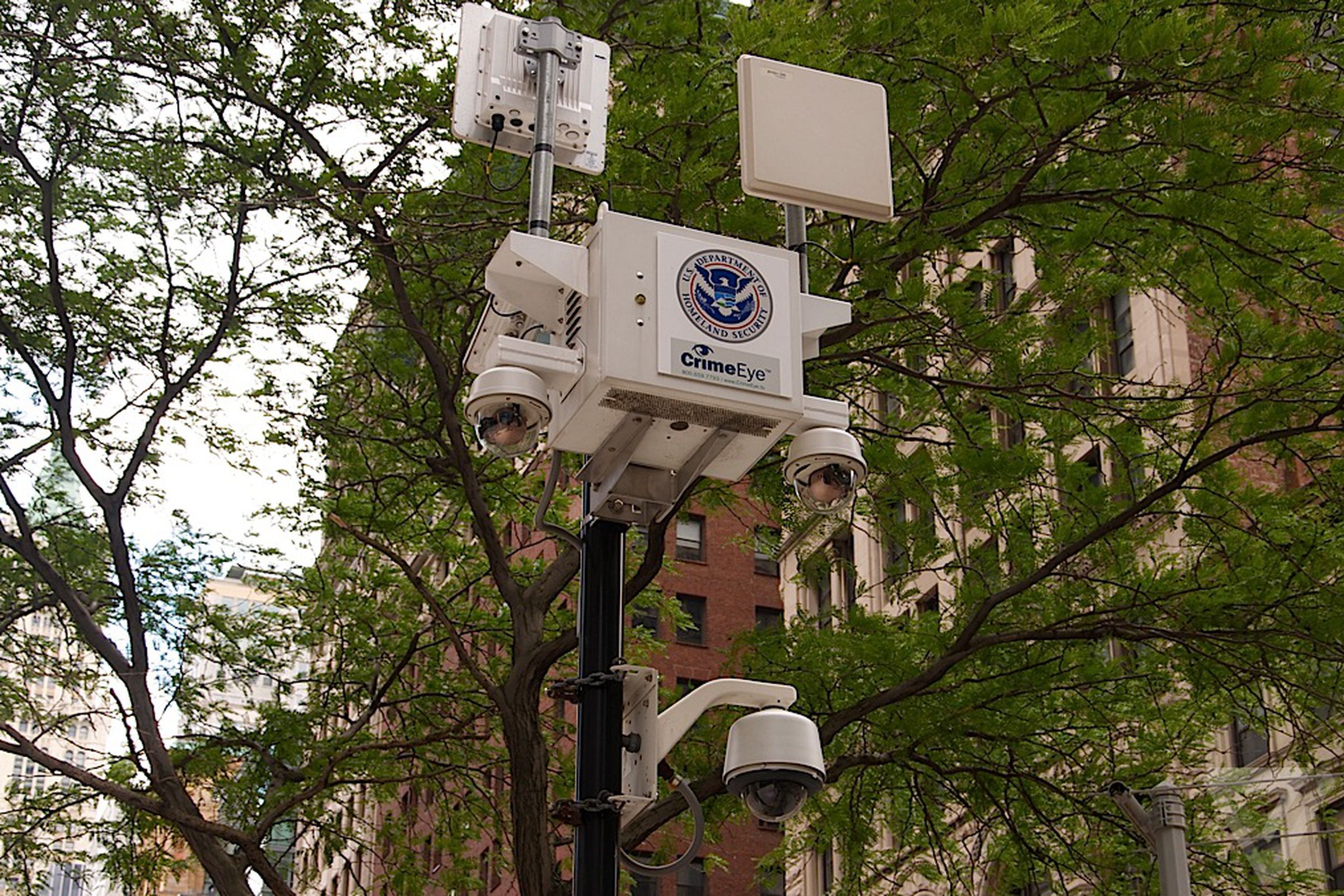 DHS surveillance cameras
