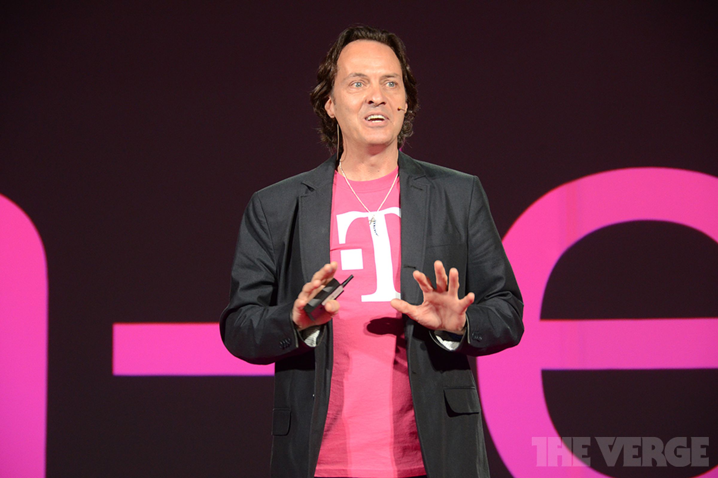 T-Mobile CEO John Legere super excited