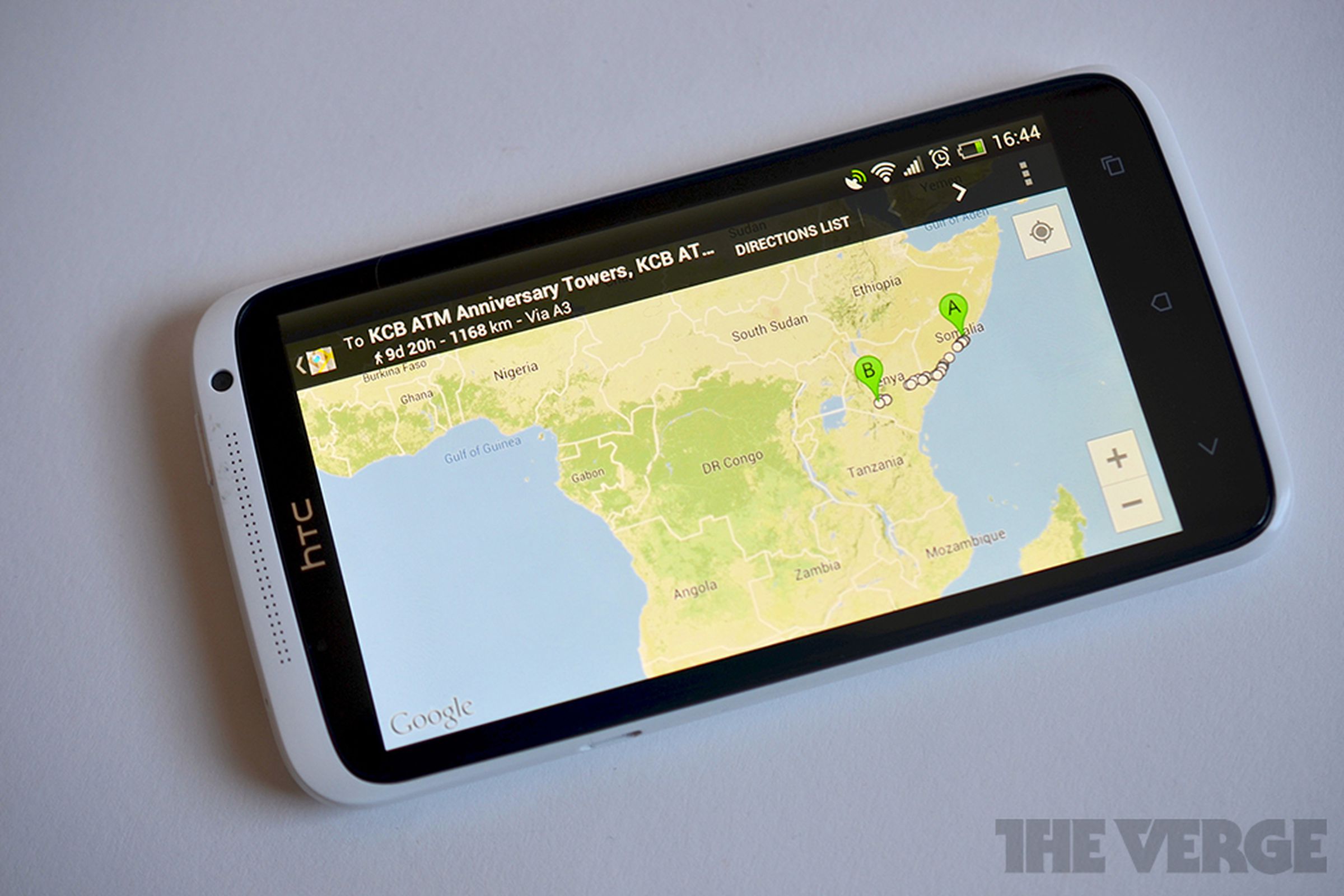 Google Maps directions android