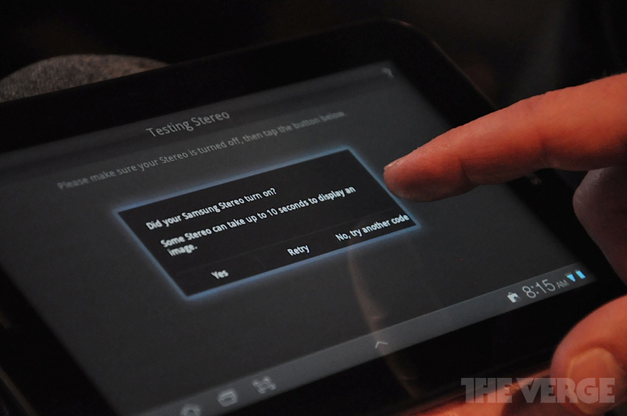 Peel Smart Remote on Galaxy Tab 7.0 Plus demo