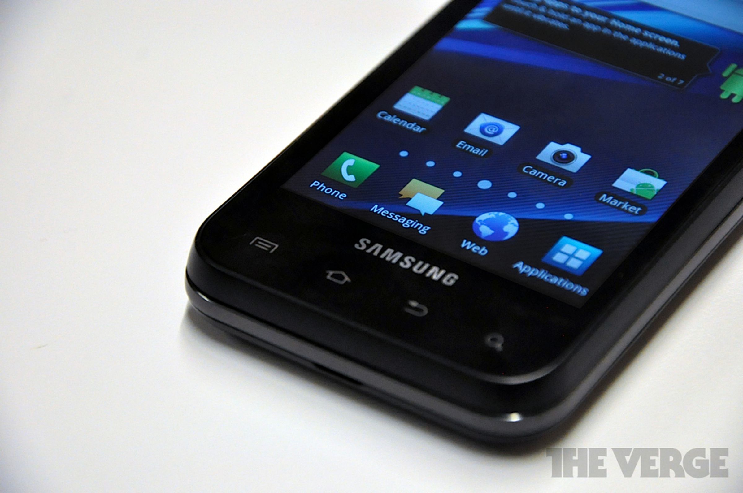 Samsung Captivate Glide and Double Time hands-on pictures