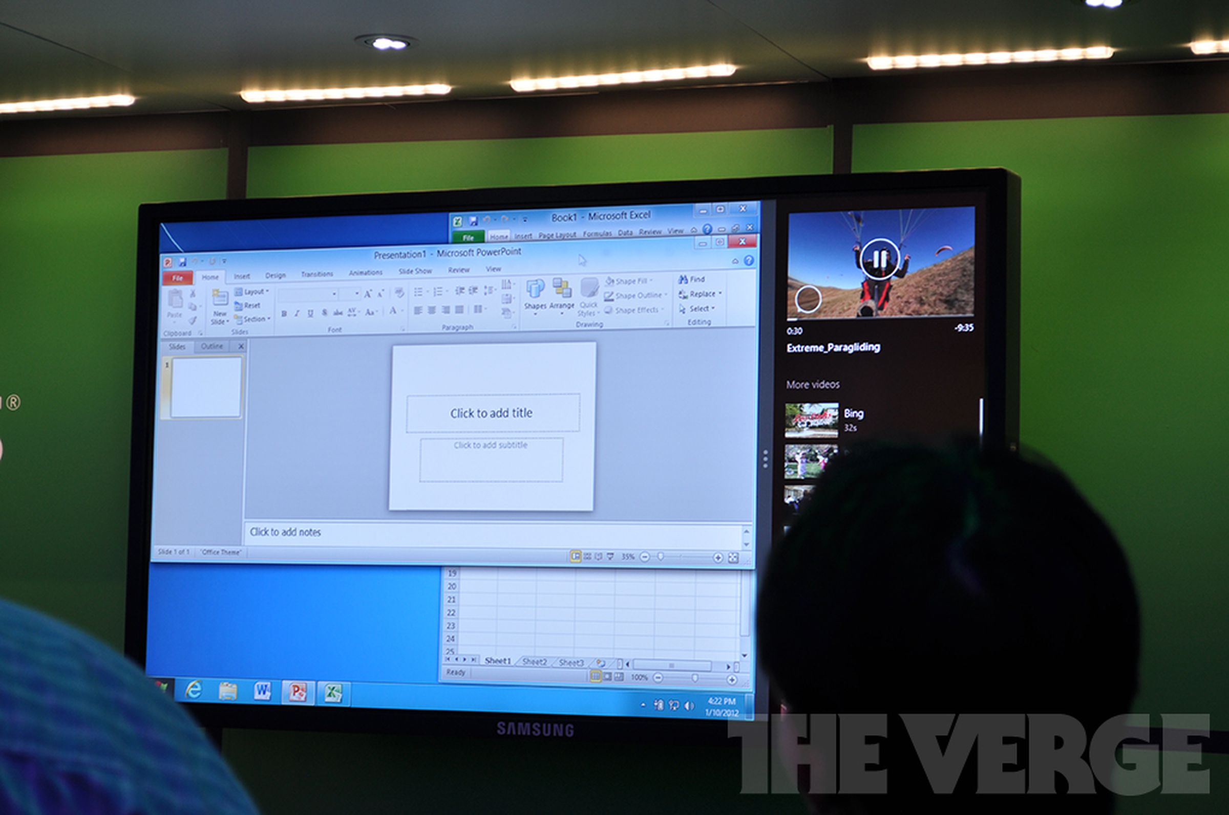 Windows 8 build 8175 hands-on pictures