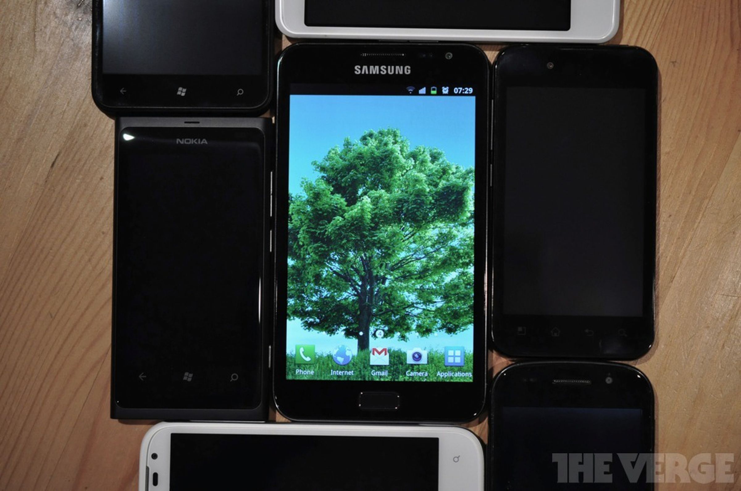 Samsung Galaxy Note size comparison