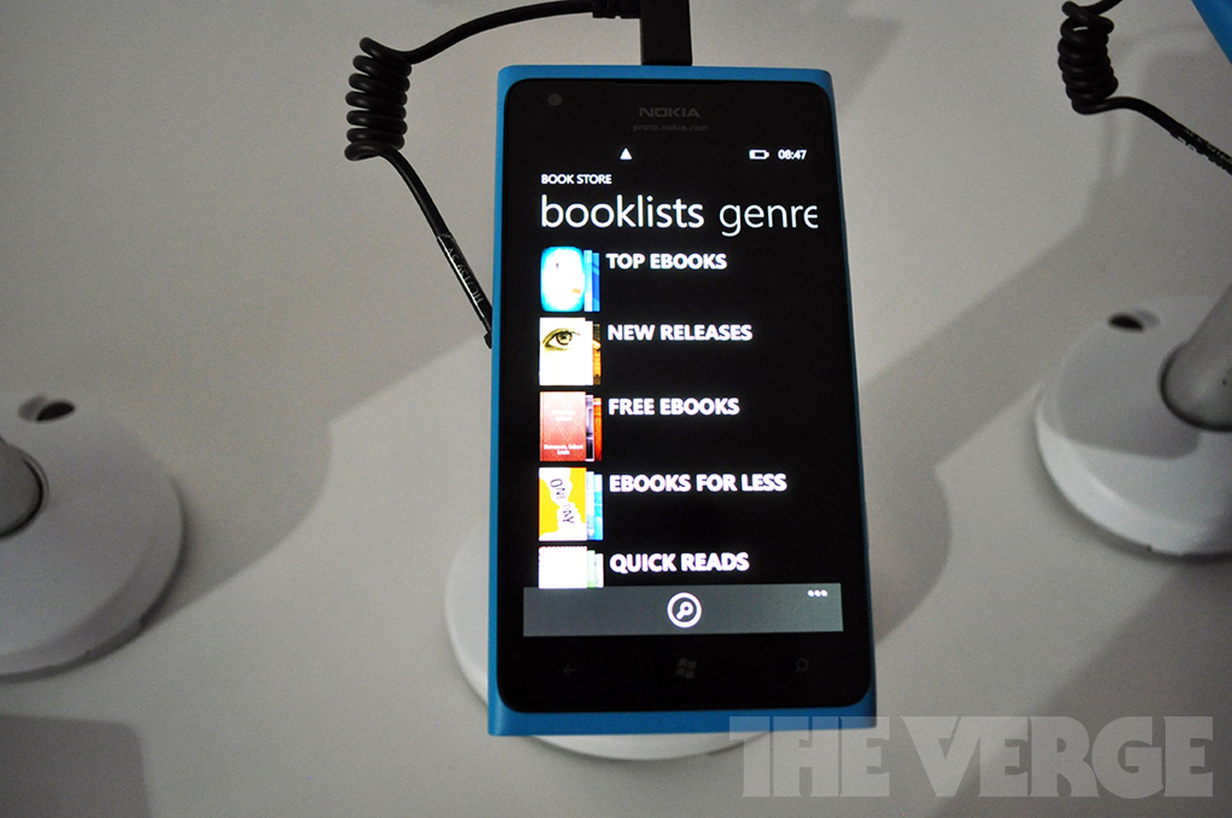 Nokia Reading for Windows Phone hands-on pictures