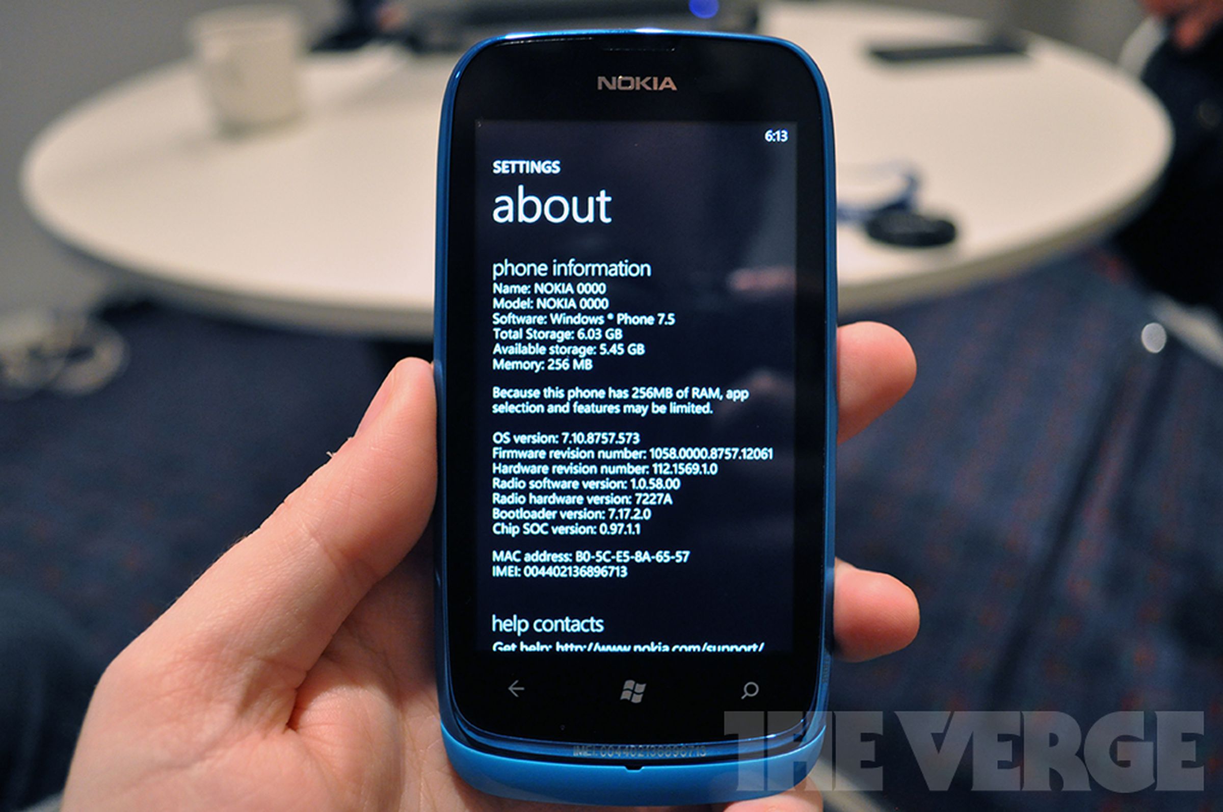 Windows Phone Tango hands-on pictures