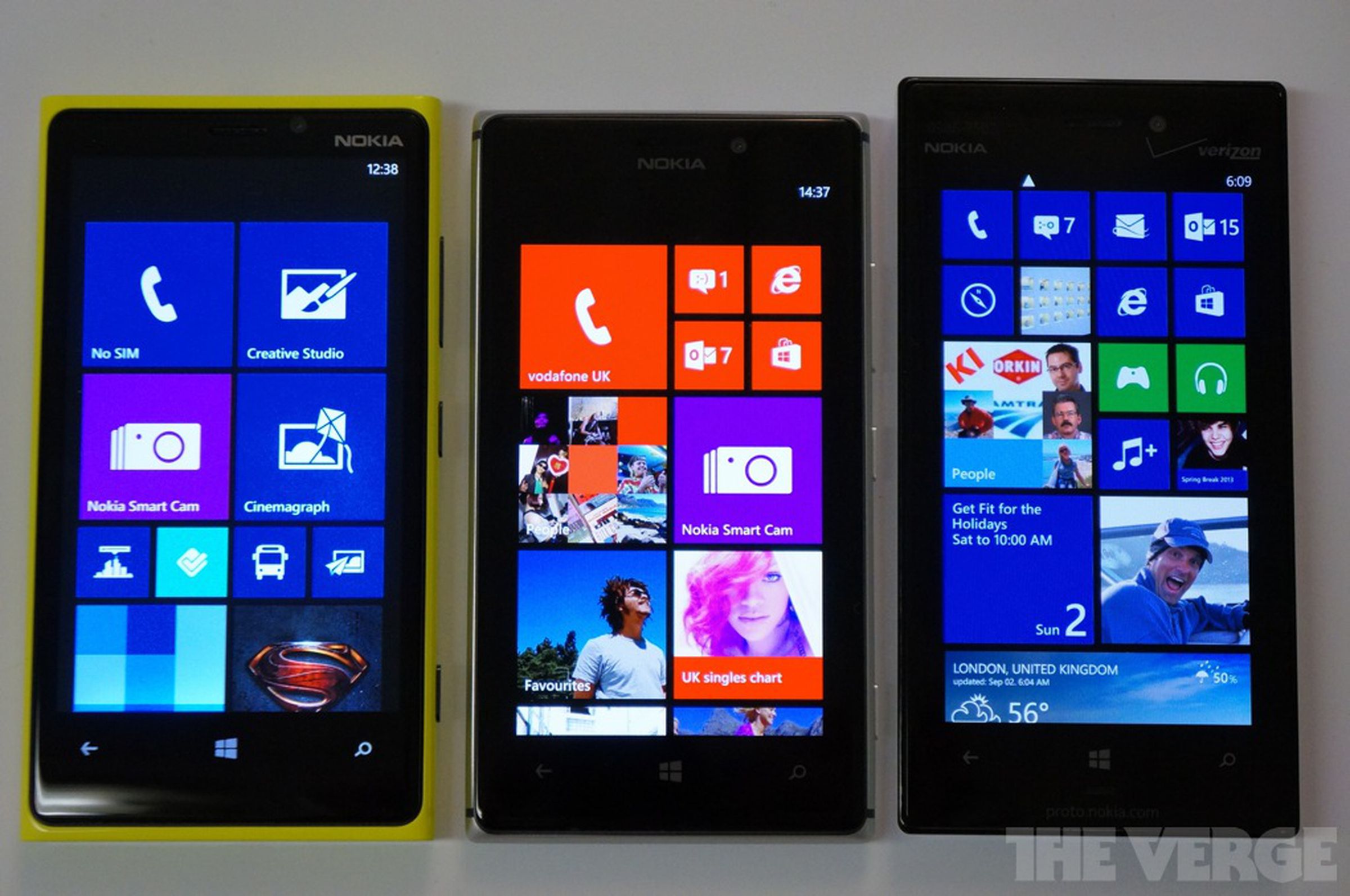 Lumia 920 vs. Lumia 925 vs. Lumia 928
