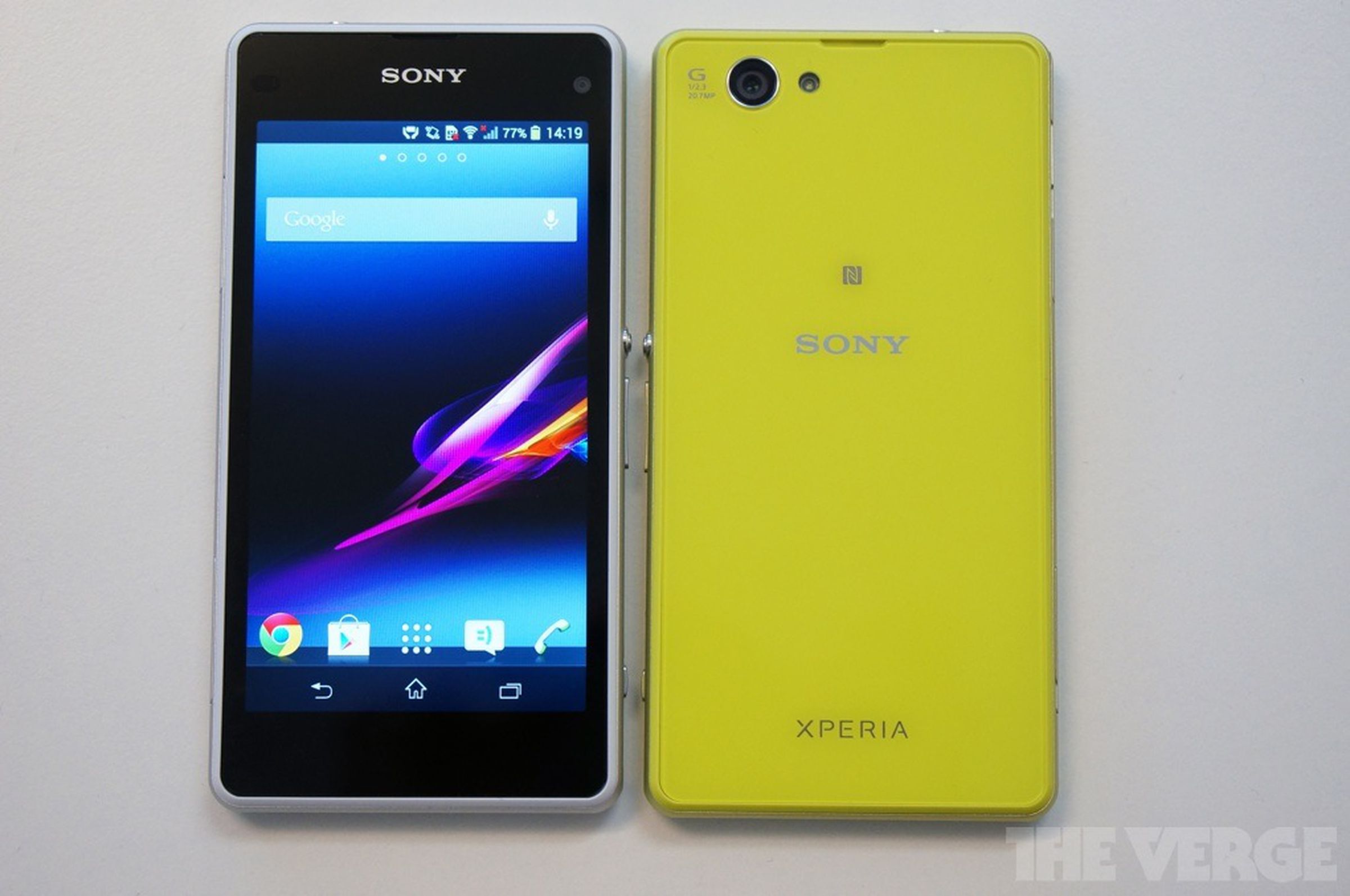 Sony Xperia Z1 Compact hands-on photos