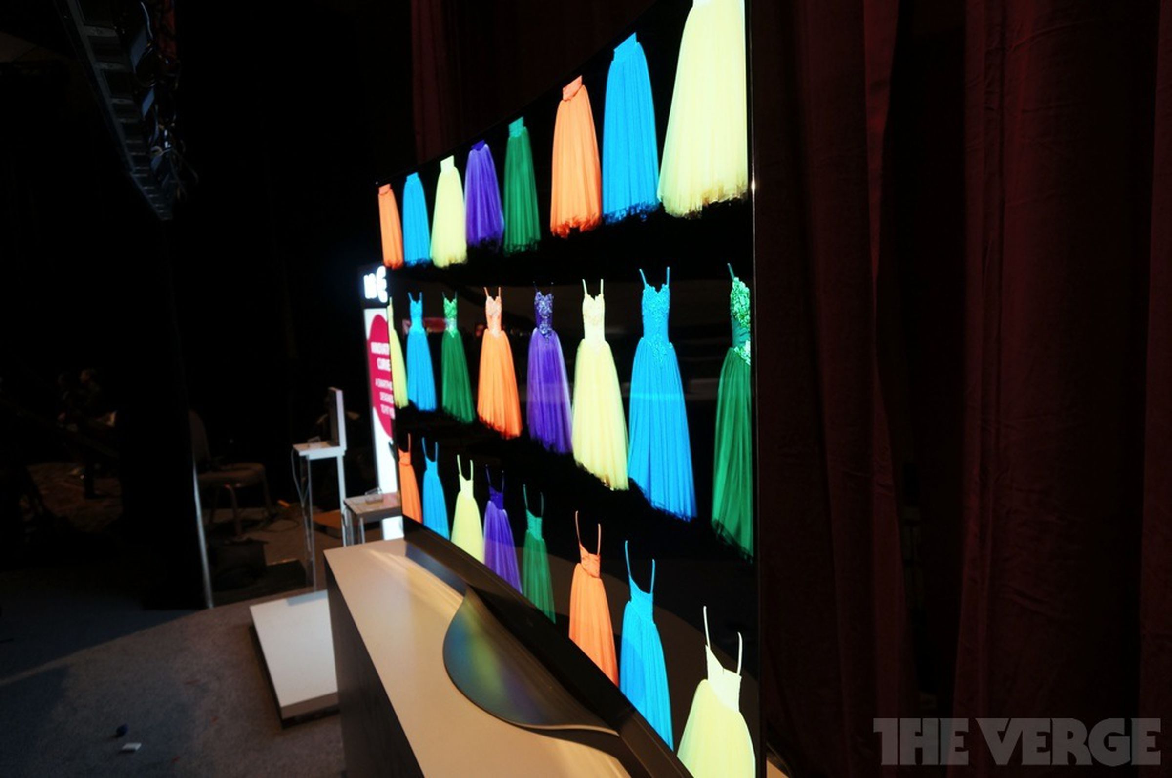 LG's curved OLED TV