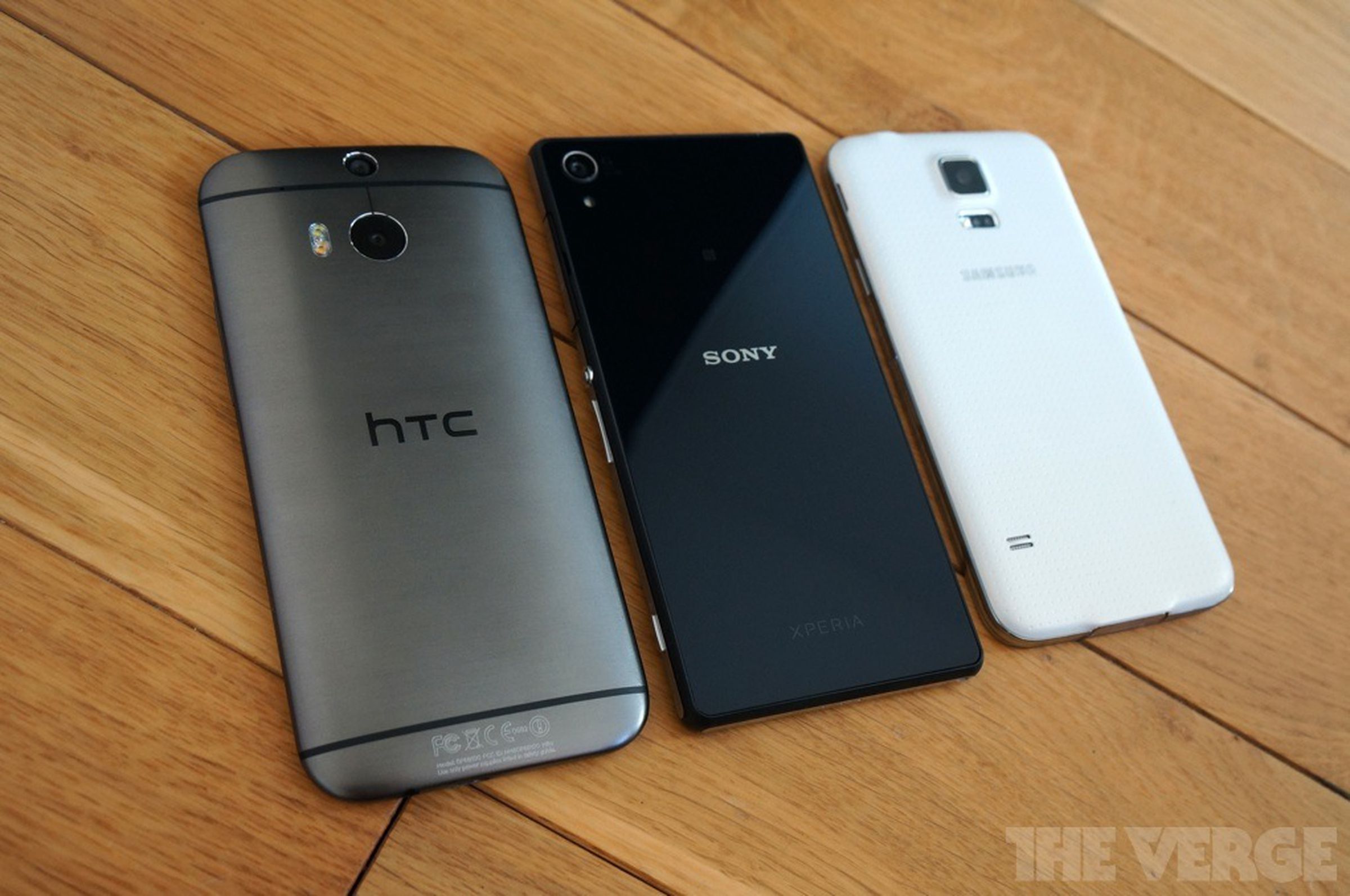 HTC One, Sony Xperia Z2, and Samsung Galaxy S5: 2014's flagship Android phones