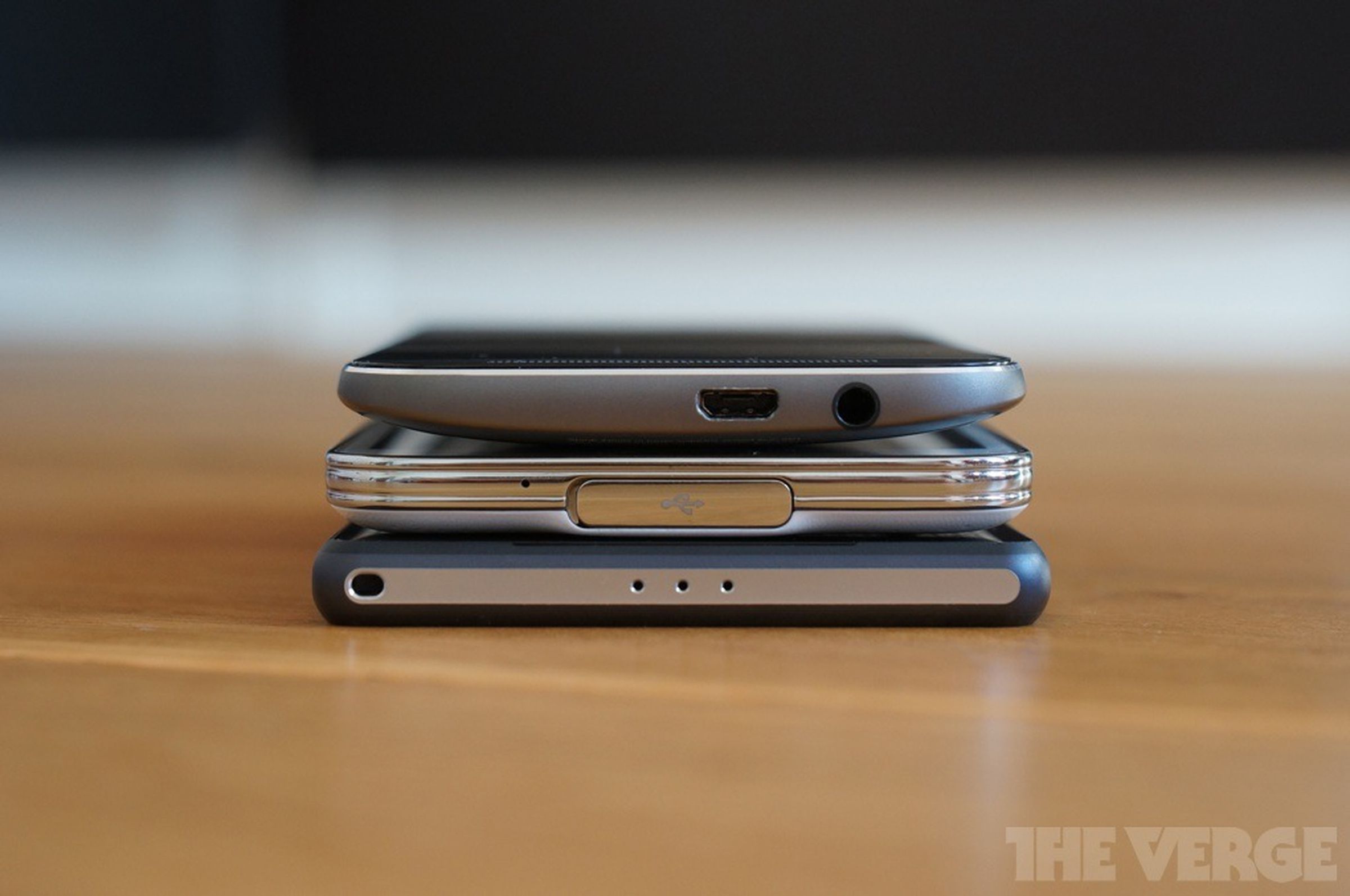 HTC One, Sony Xperia Z2, and Samsung Galaxy S5: 2014's flagship Android phones