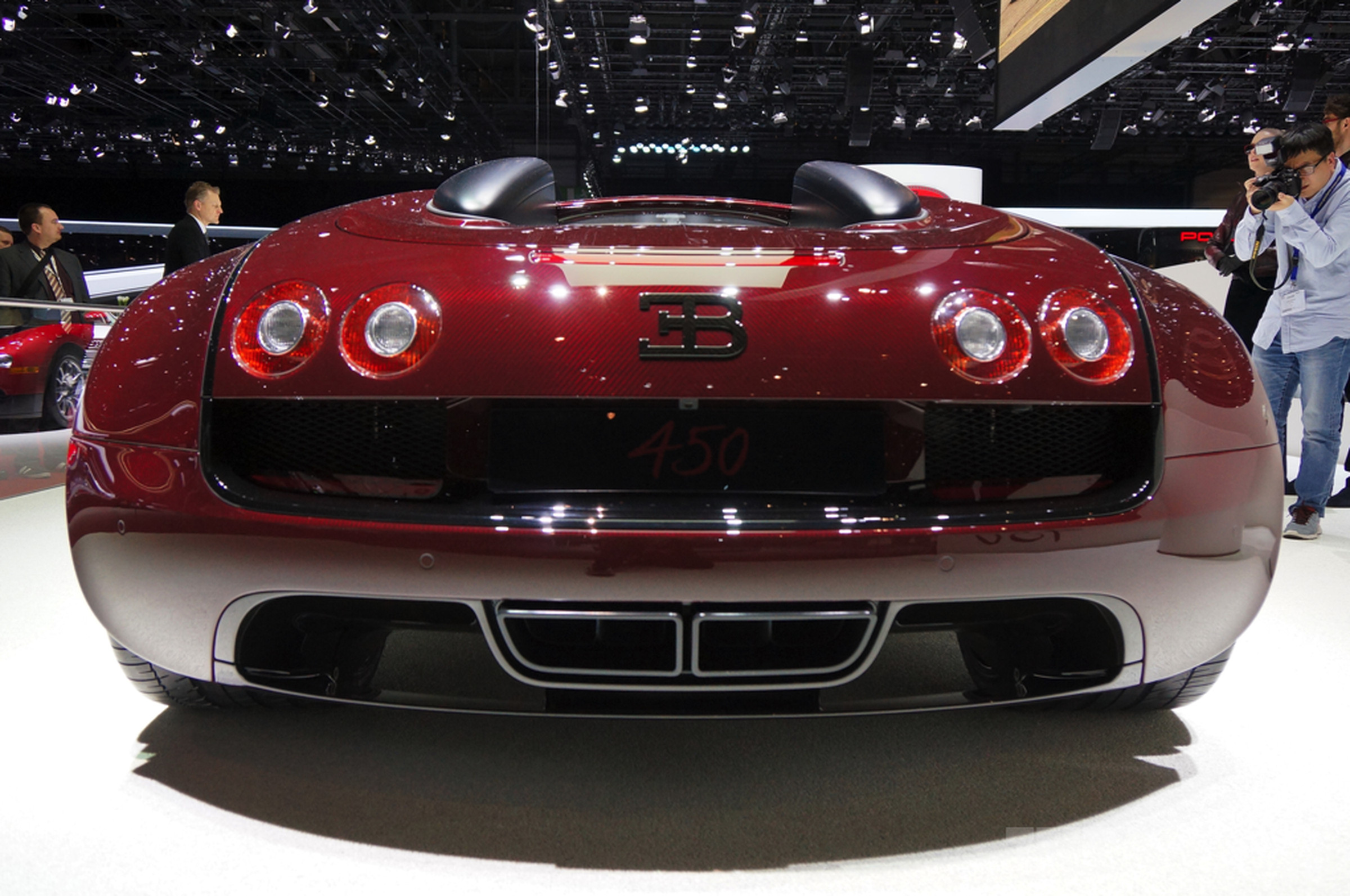 Bugatti Veyron at Geneva Motor Show 2015