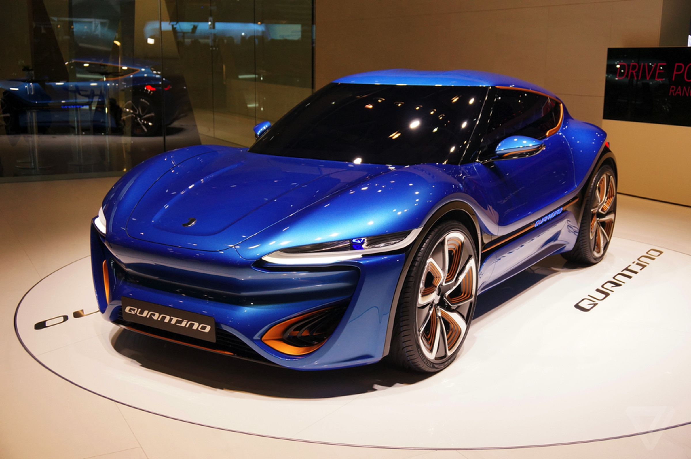 Quant F and Quantino electric cars at Geneva Motor Show